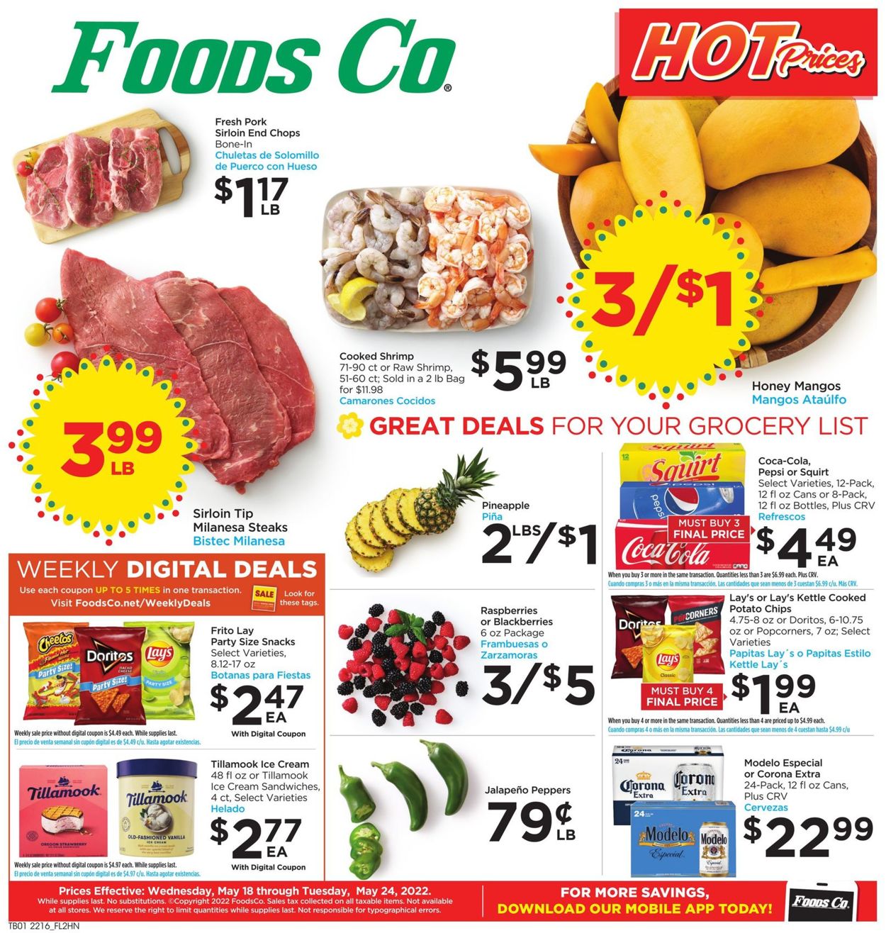 Catalogue Foods Co. from 05/18/2022