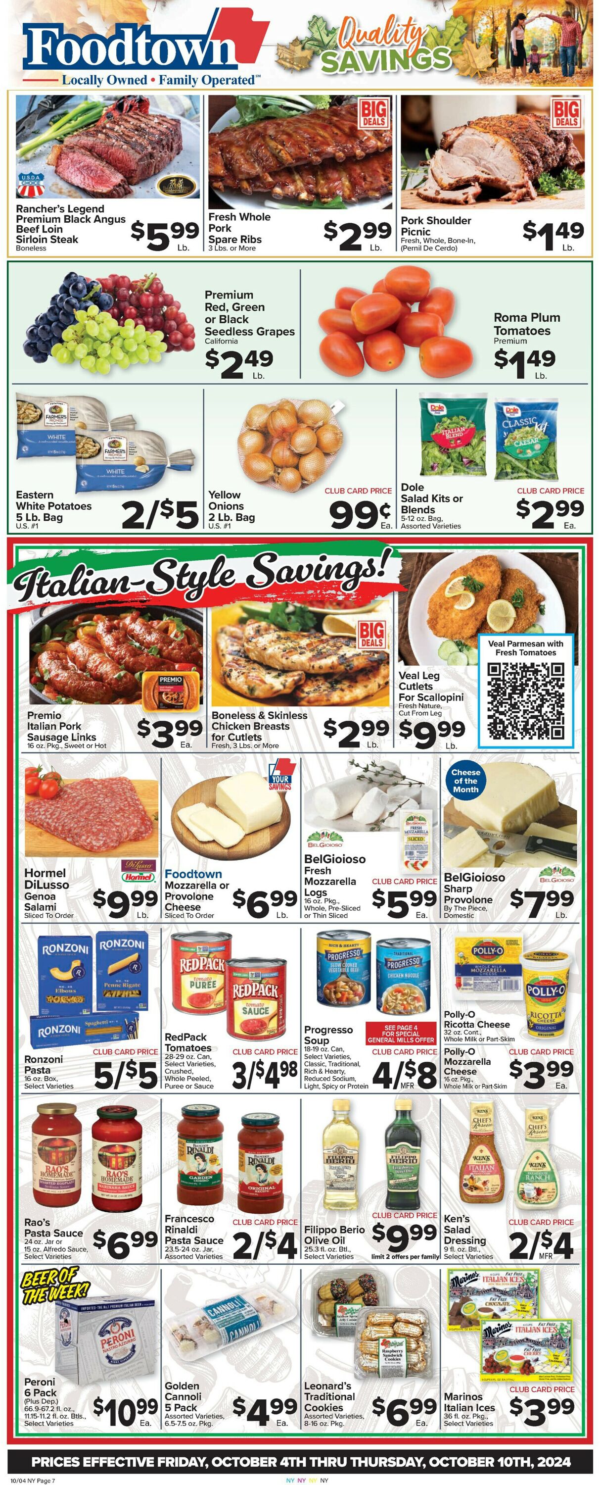 Catalogue Foodtown from 10/04/2024