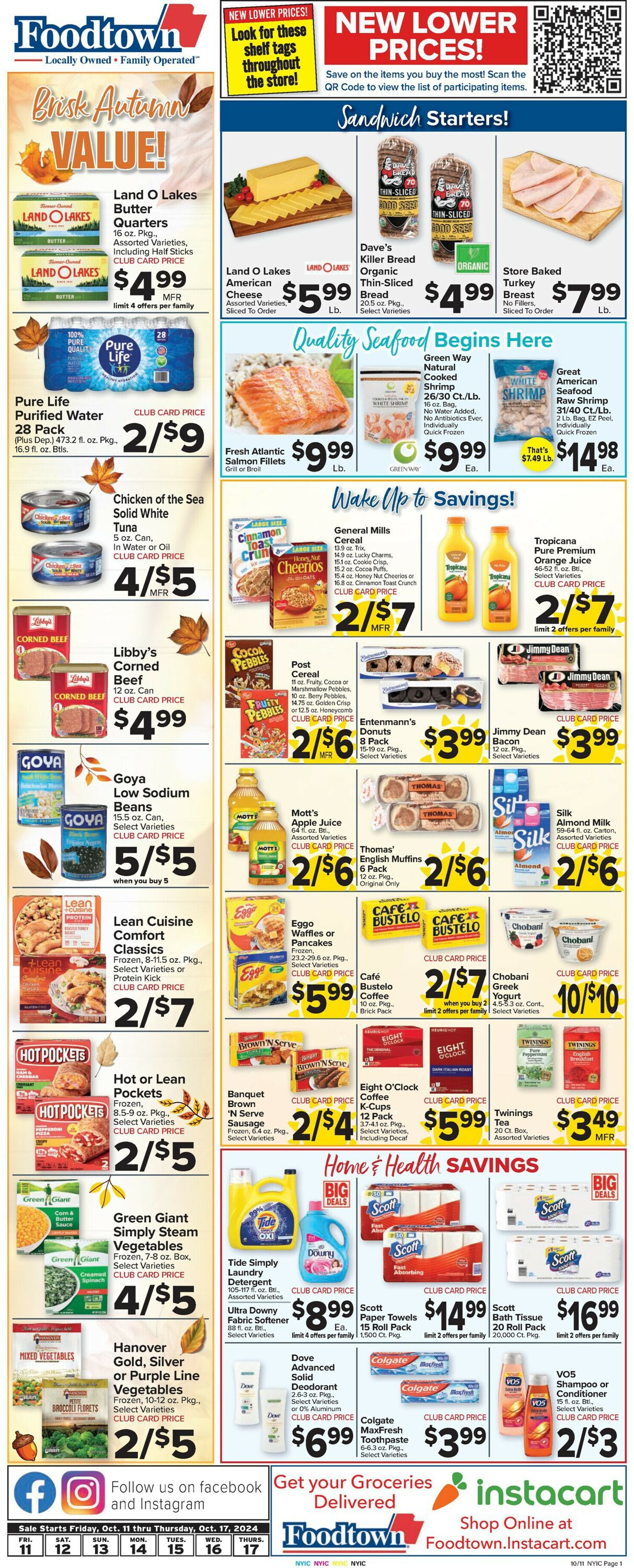 Catalogue Foodtown from 10/11/2024