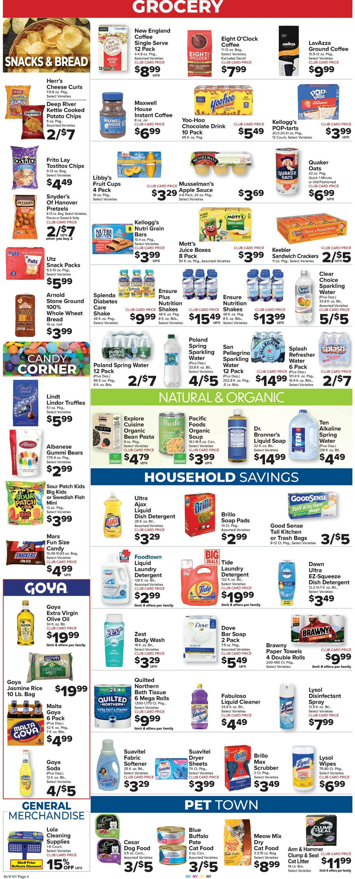 Catalogue Foodtown from 10/11/2024