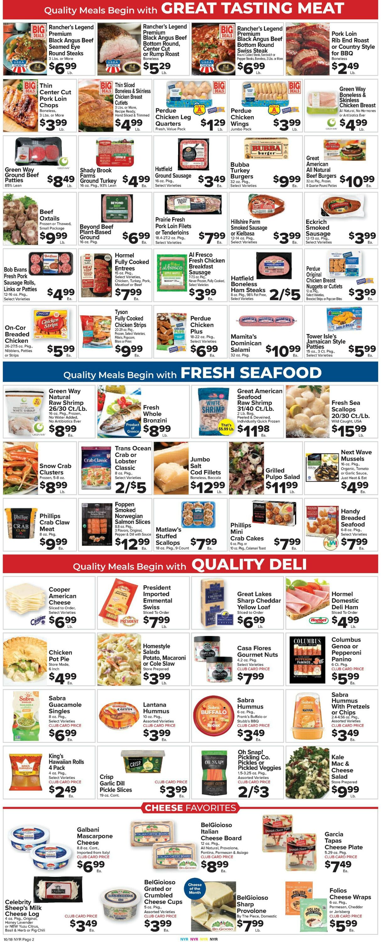 Catalogue Foodtown from 10/18/2024