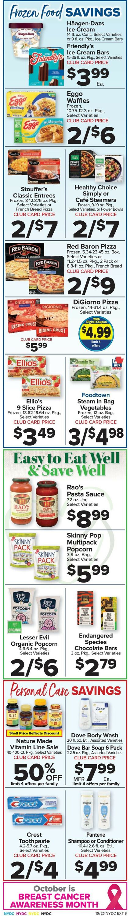 Catalogue Foodtown from 10/25/2024