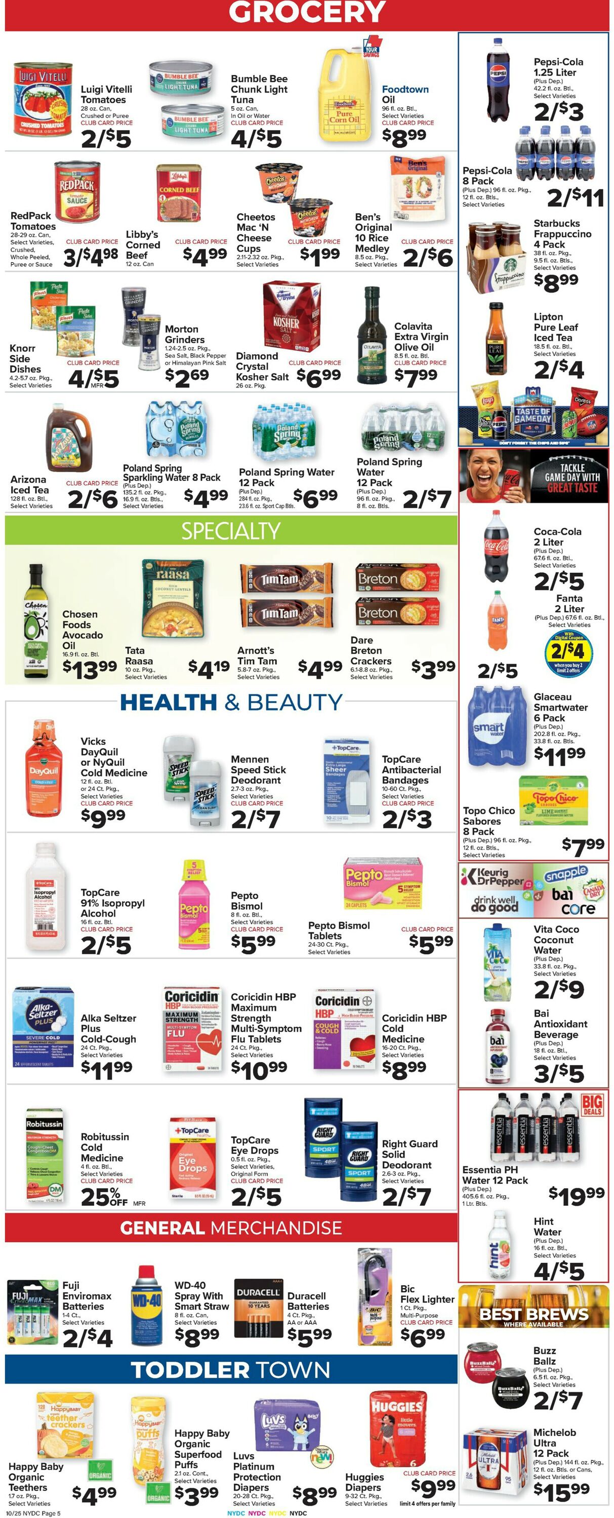 Catalogue Foodtown from 10/25/2024