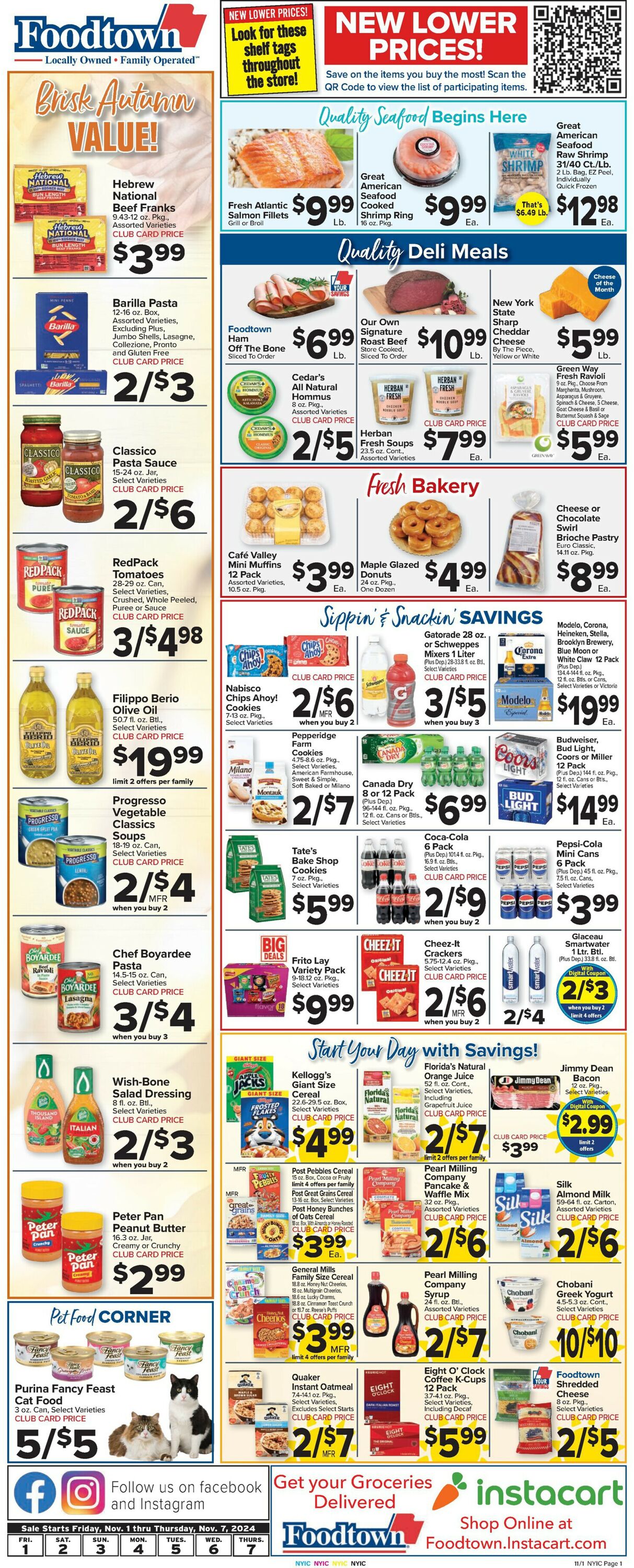 Catalogue Foodtown from 11/01/2024