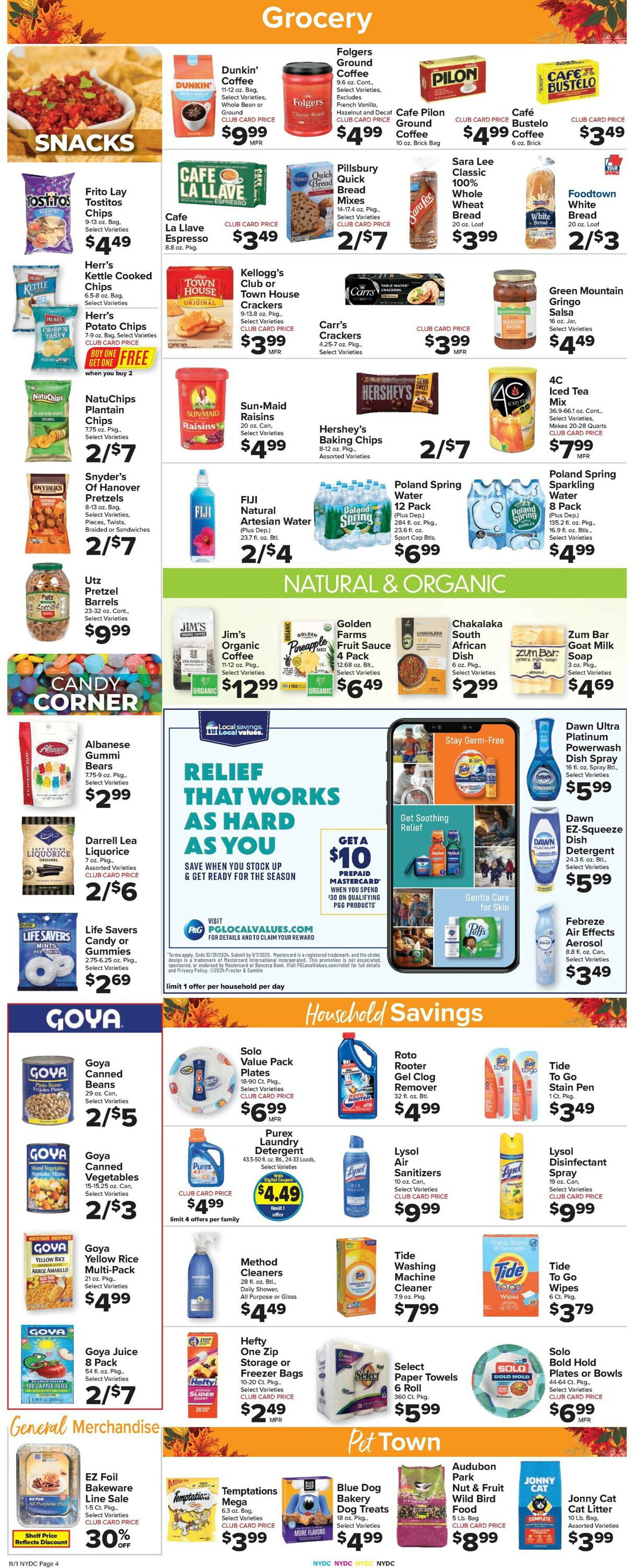 Catalogue Foodtown from 11/01/2024