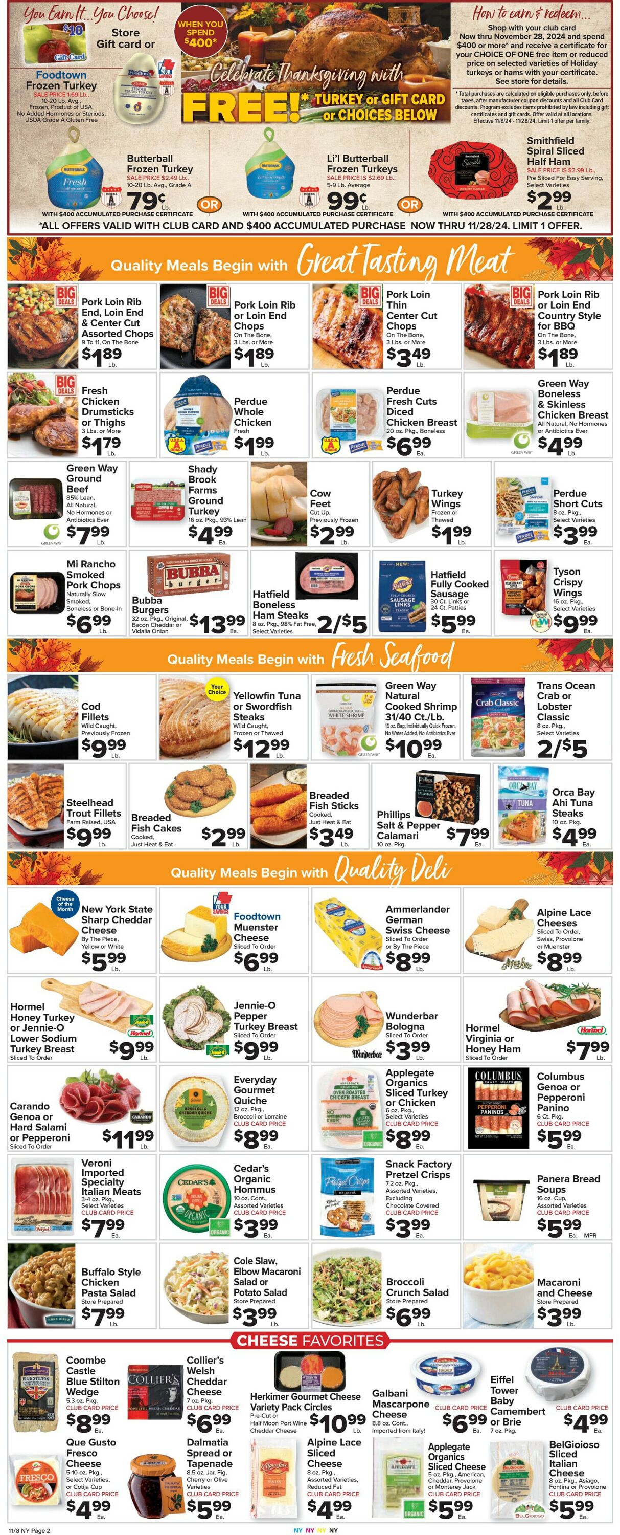 Catalogue Foodtown from 11/08/2024