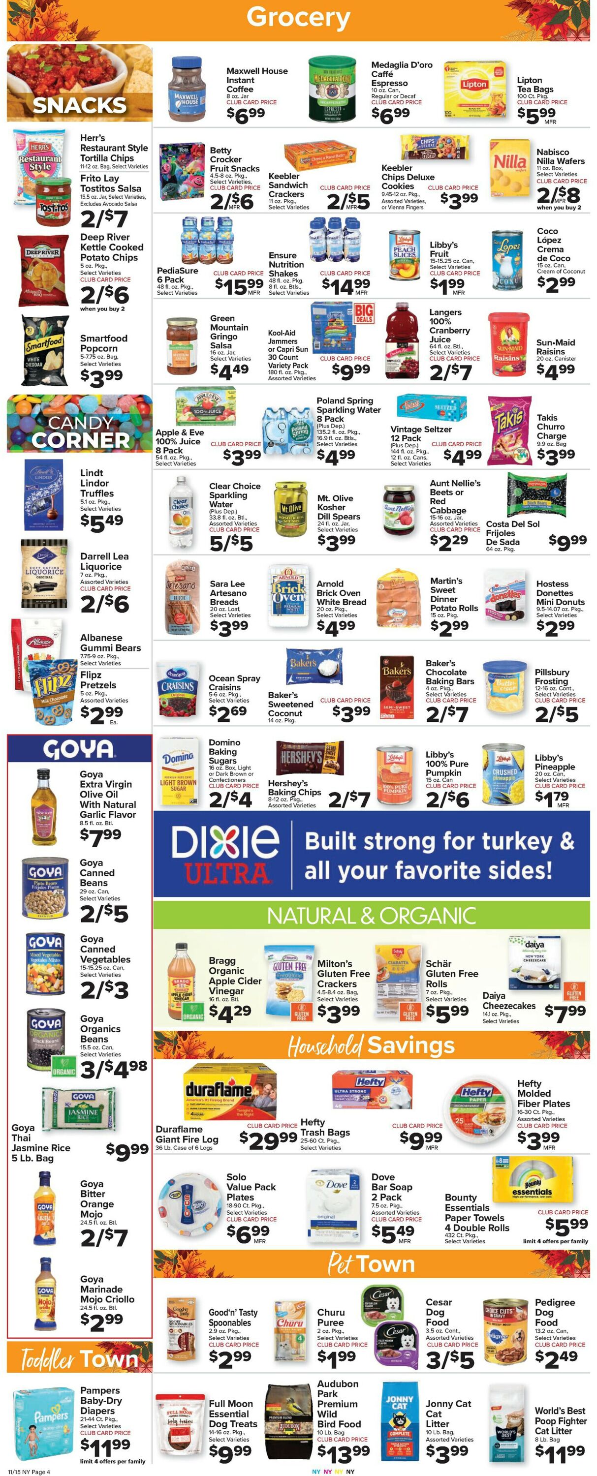 Catalogue Foodtown from 11/15/2024