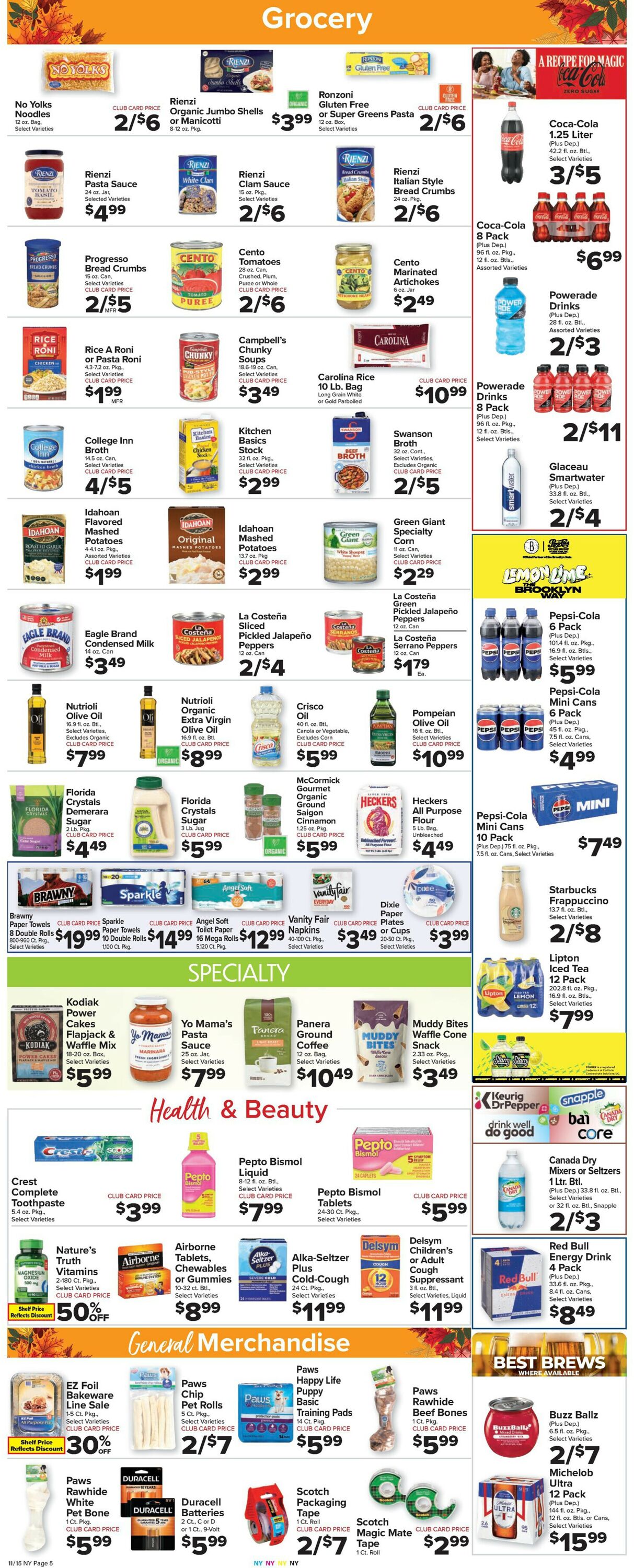 Catalogue Foodtown from 11/15/2024