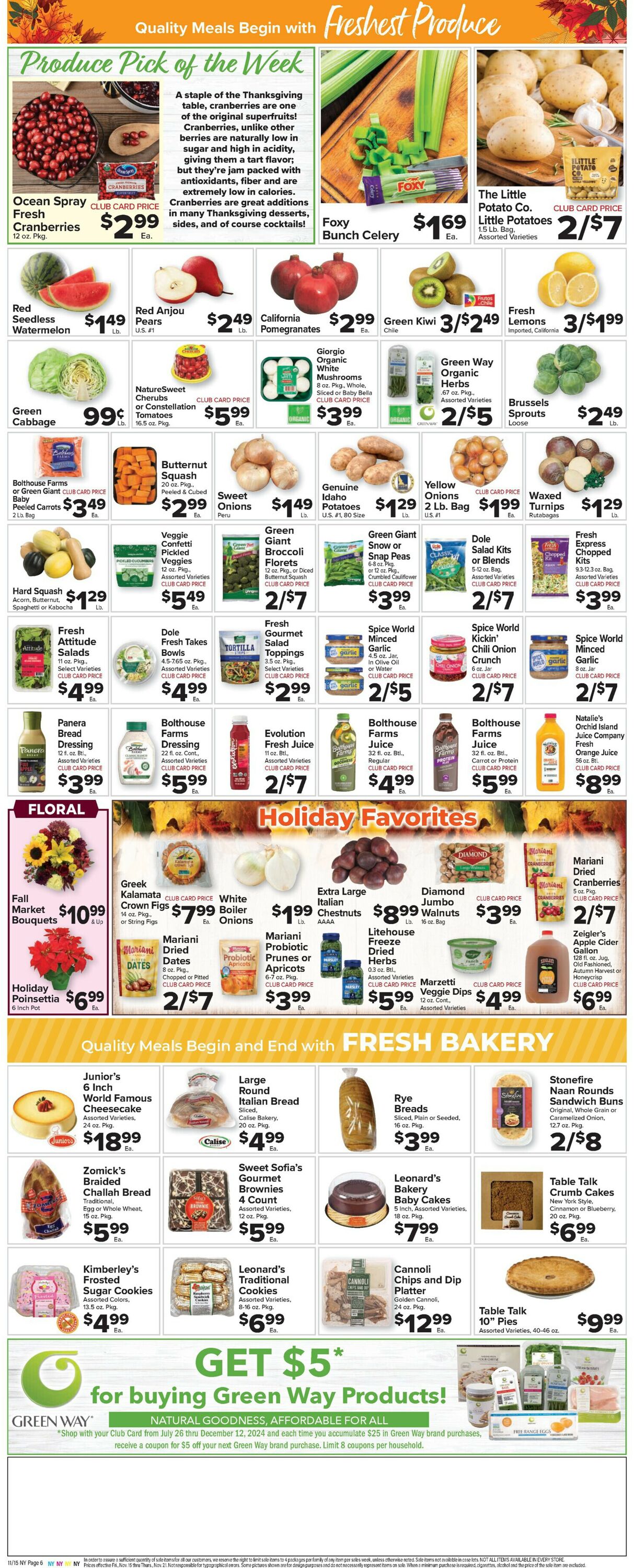 Catalogue Foodtown from 11/15/2024