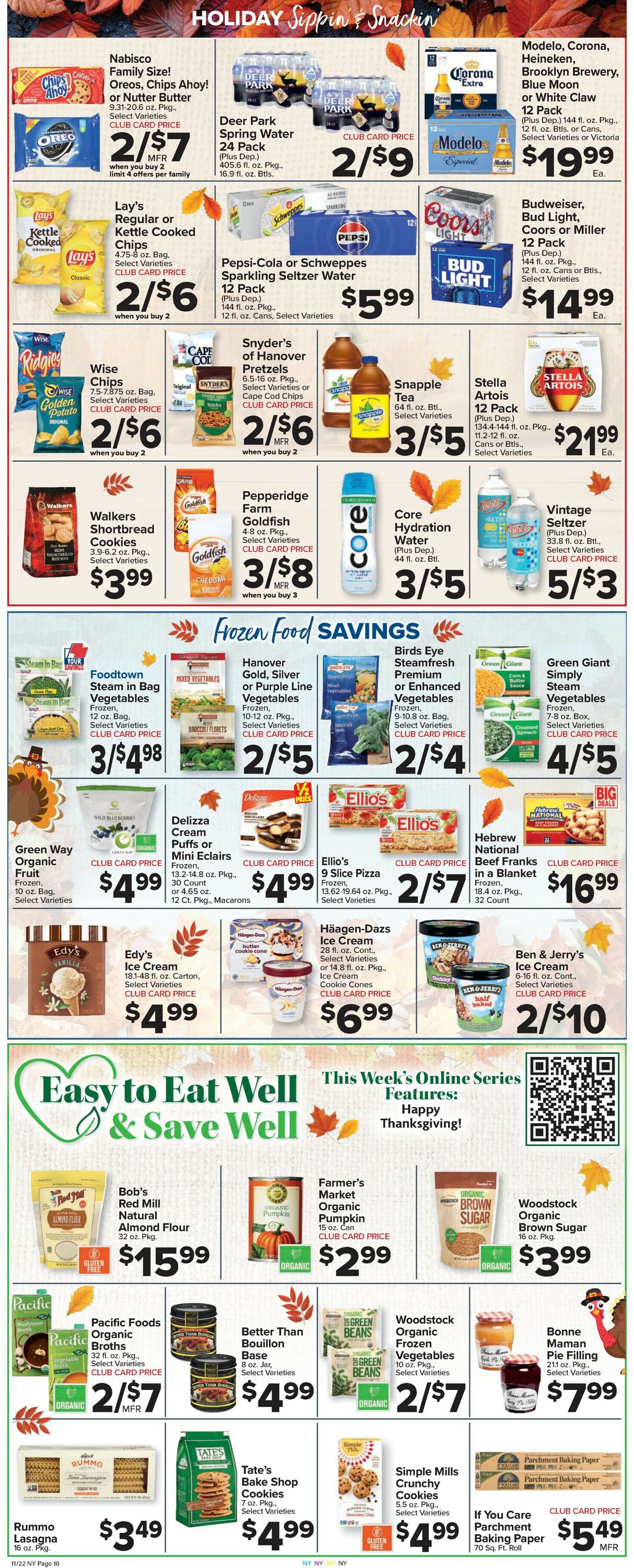 Catalogue Foodtown from 11/22/2024