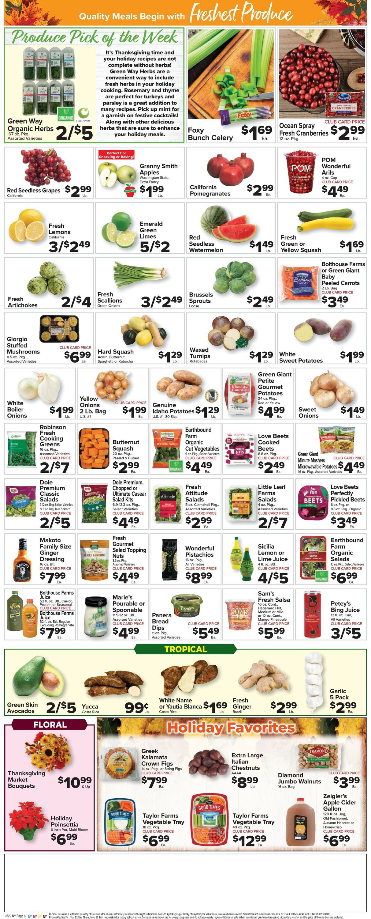 Catalogue Foodtown from 11/22/2024