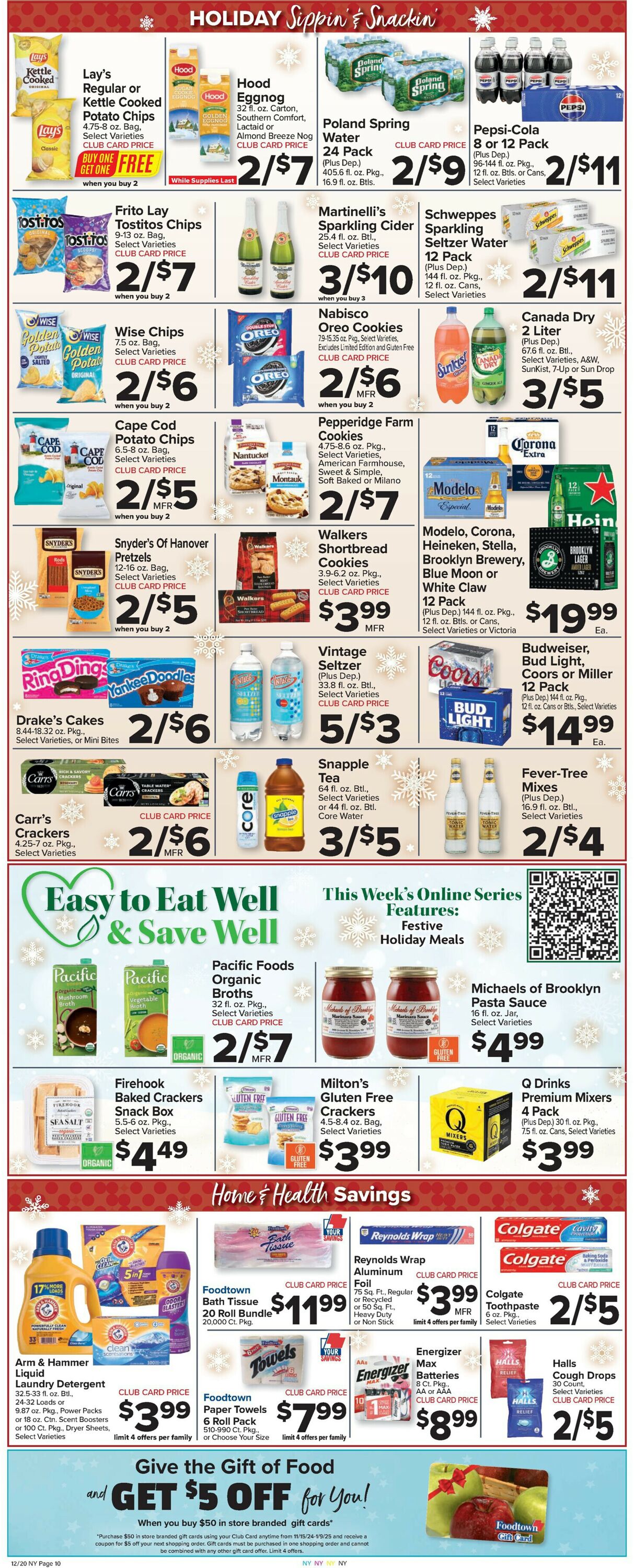 Catalogue Foodtown from 12/20/2024