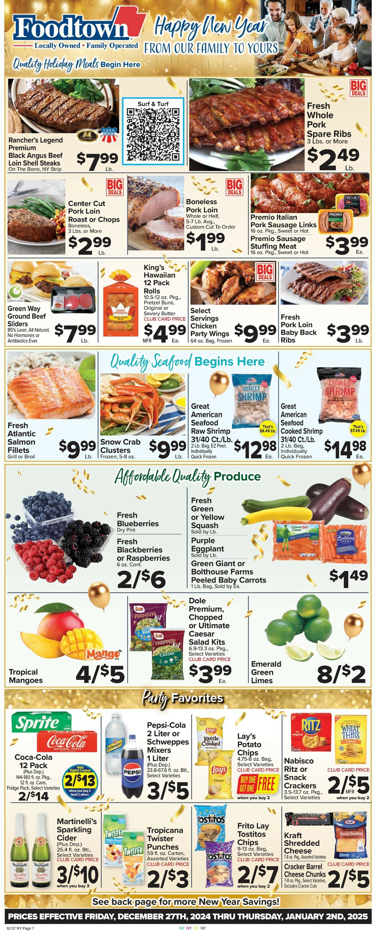 Catalogue Foodtown from 12/27/2024