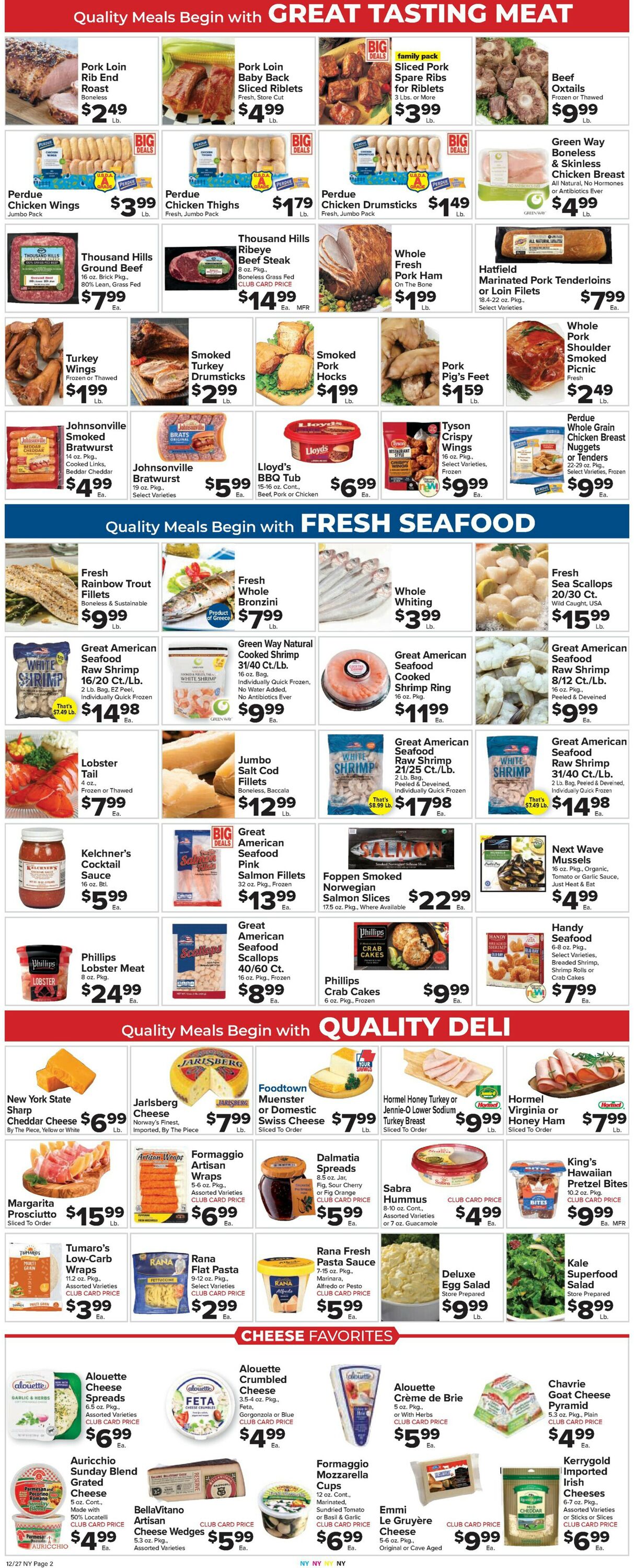 Catalogue Foodtown from 12/27/2024