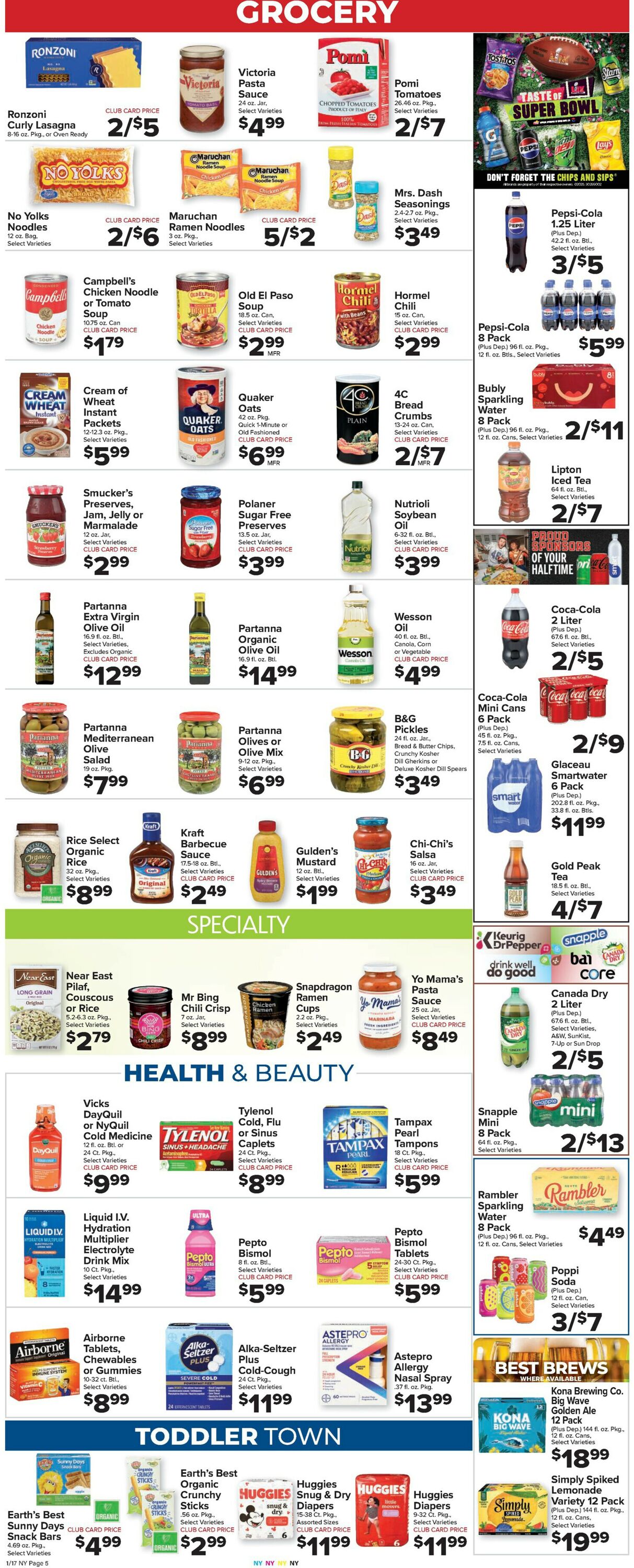 Catalogue Foodtown from 01/17/2025