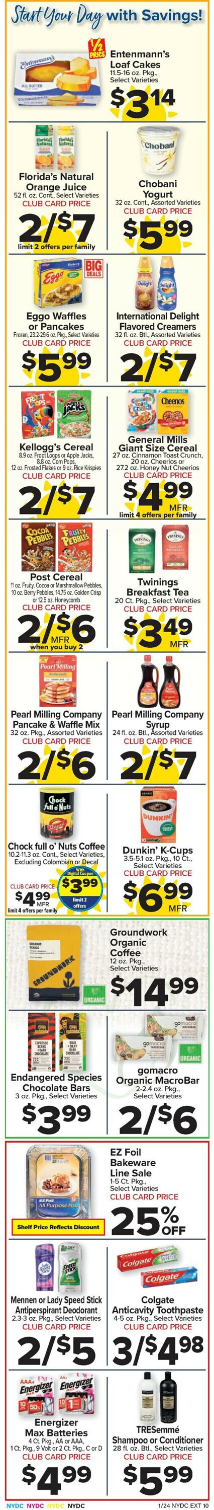 Catalogue Foodtown from 01/24/2025