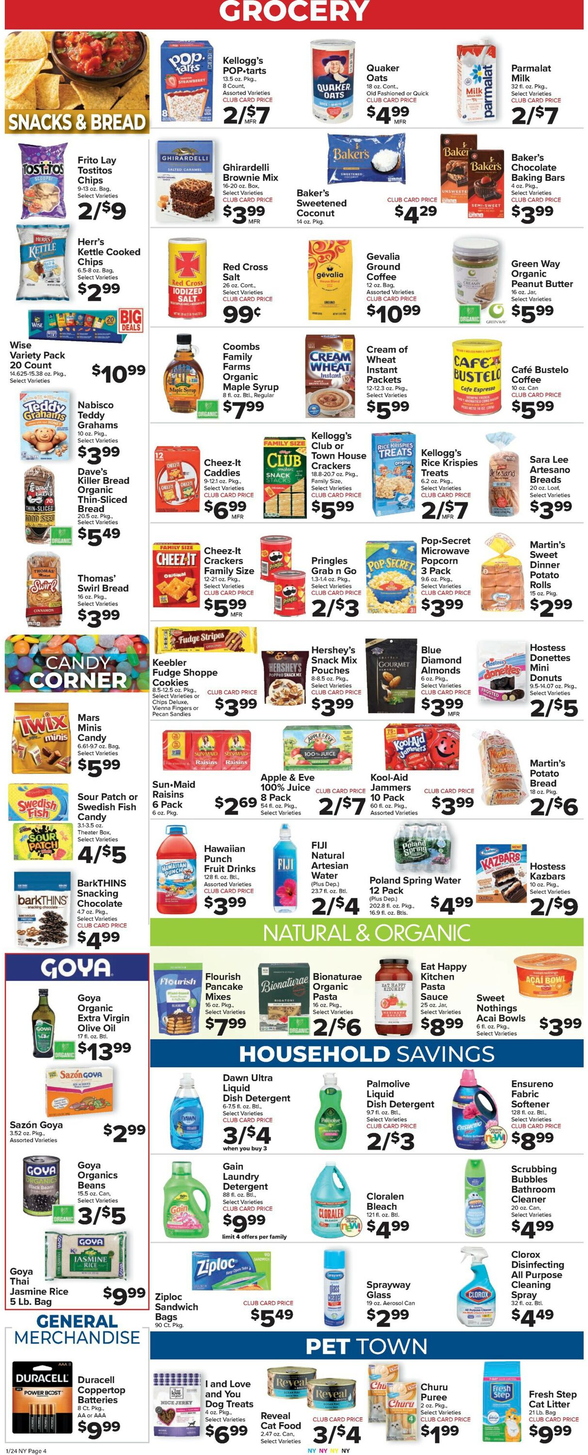 Catalogue Foodtown from 01/24/2025