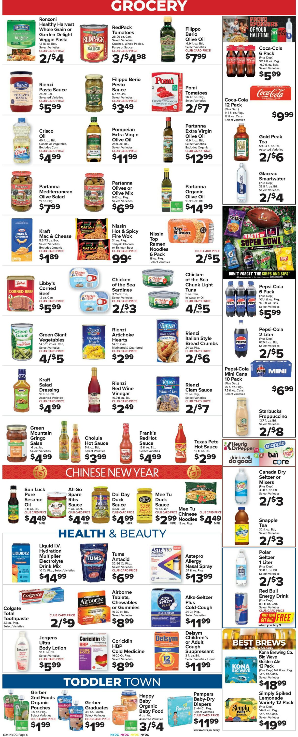 Catalogue Foodtown from 01/24/2025