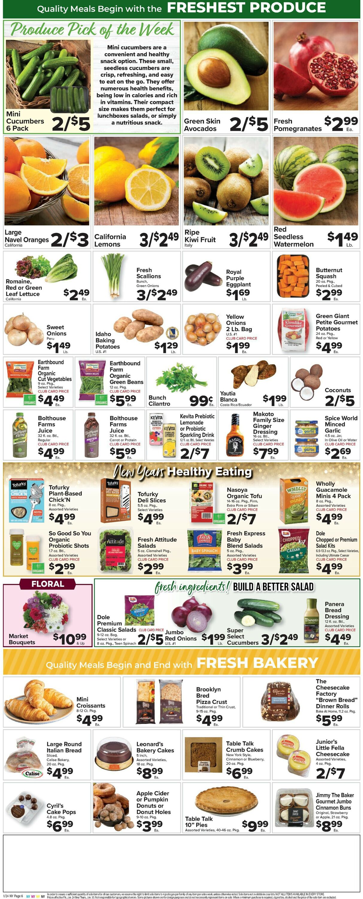 Catalogue Foodtown from 01/24/2025