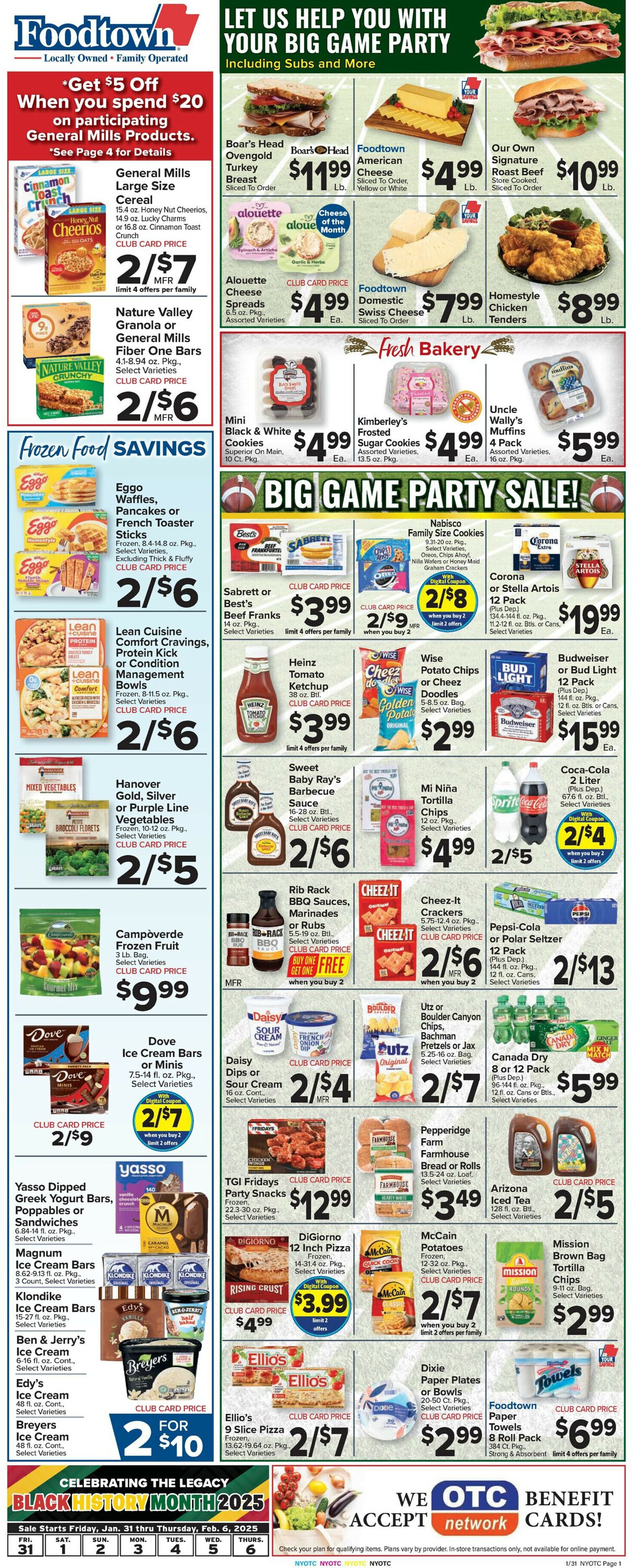 Catalogue Foodtown from 01/31/2025