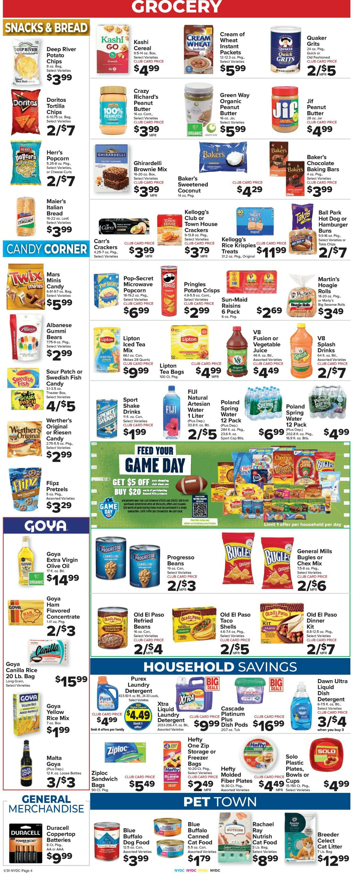 Catalogue Foodtown from 01/31/2025