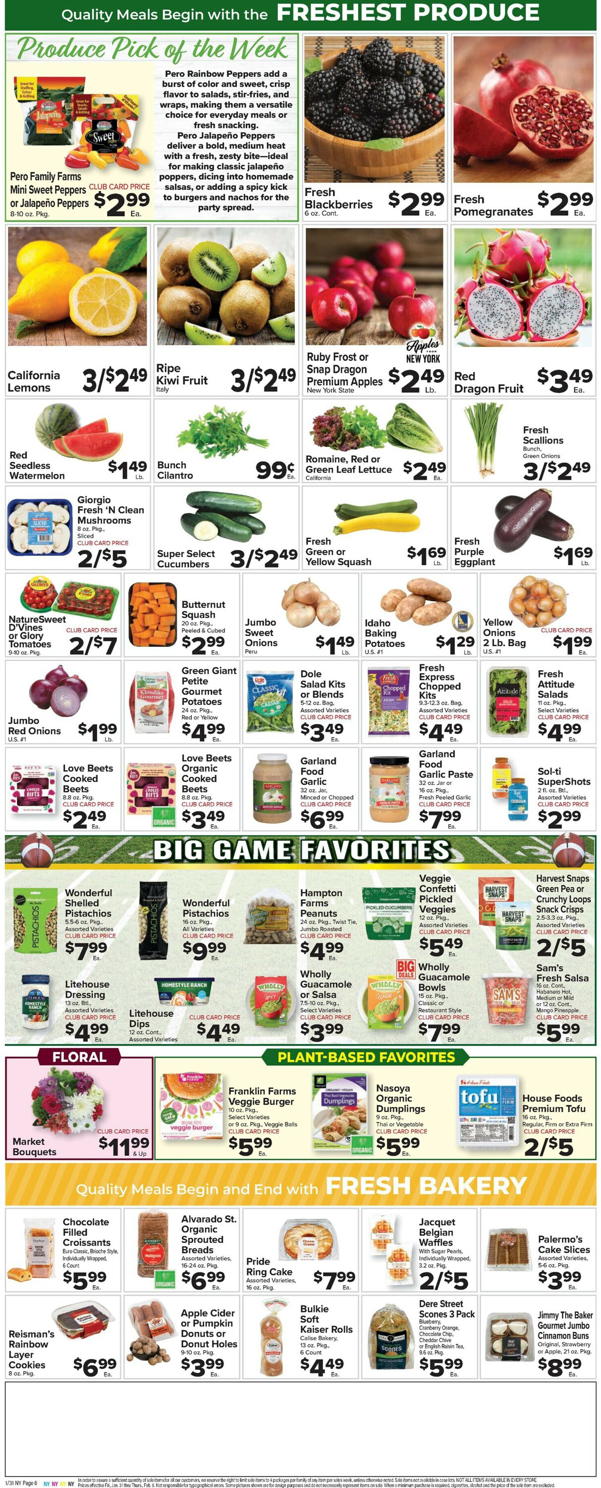 Catalogue Foodtown from 01/31/2025