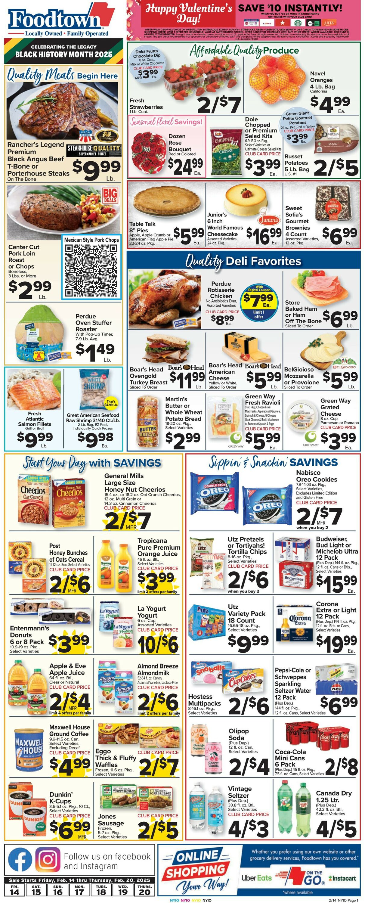 Catalogue Foodtown from 02/14/2025