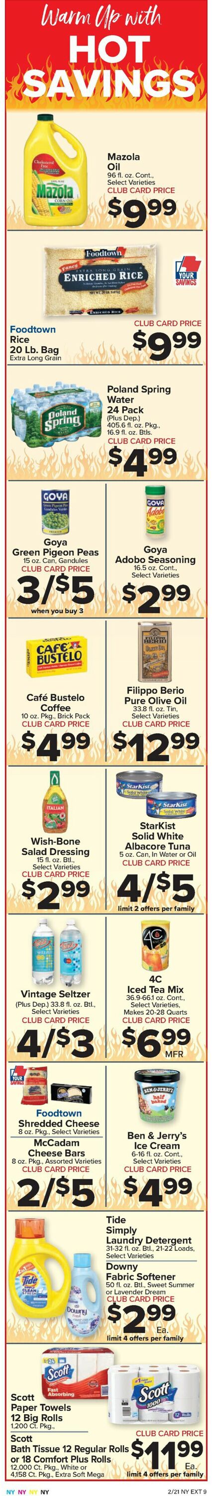 Catalogue Foodtown from 02/21/2025