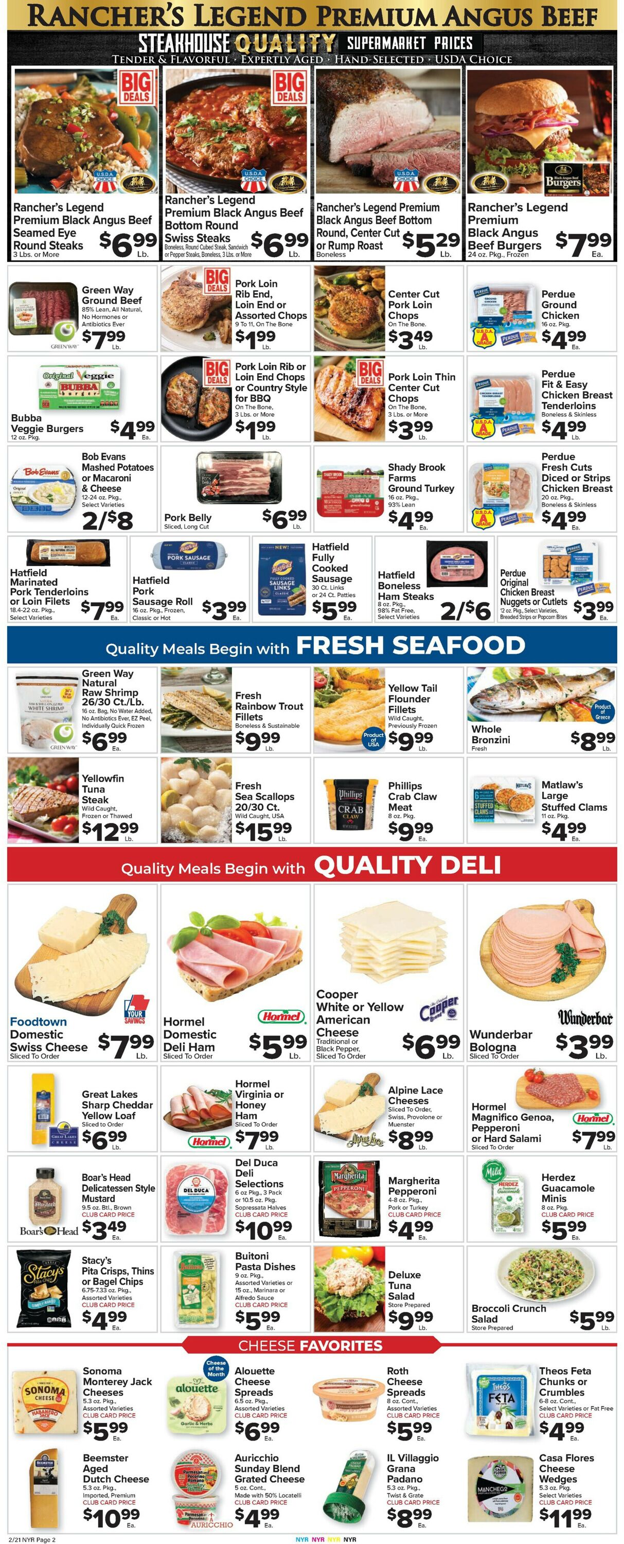 Catalogue Foodtown from 02/21/2025