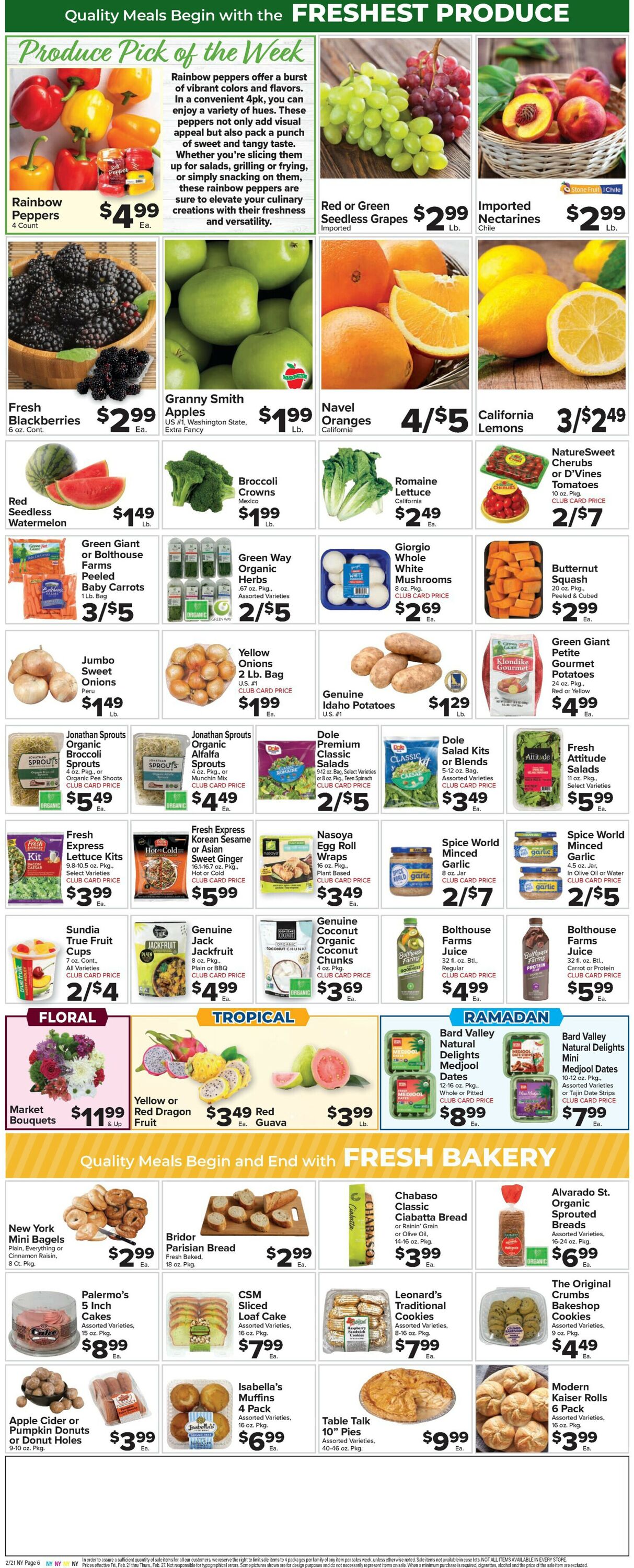 Catalogue Foodtown from 02/21/2025