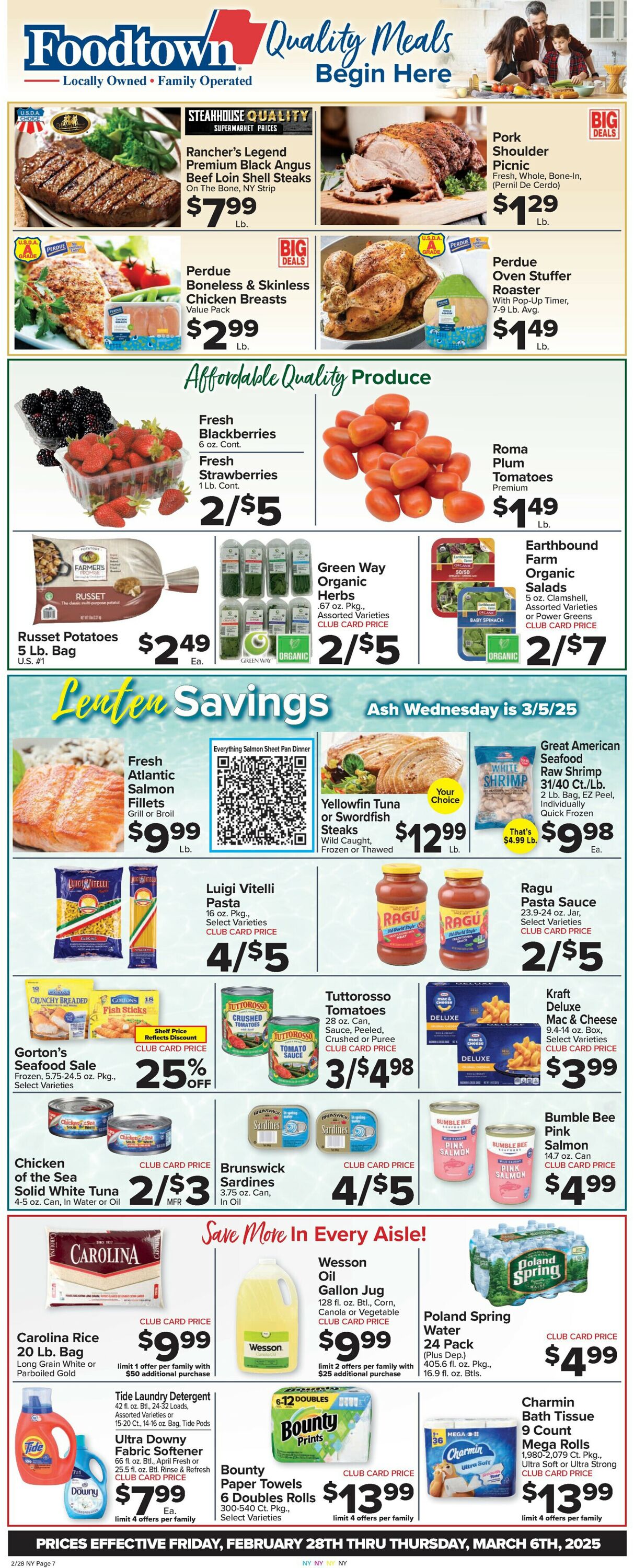 Catalogue Foodtown from 02/28/2025