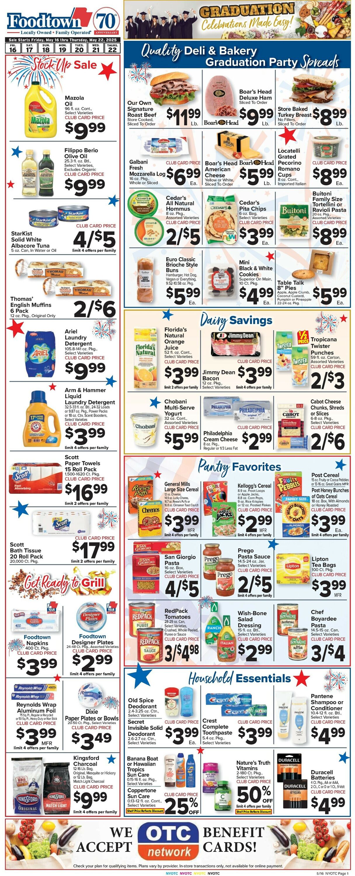 Catalogue Foodtown from 05/16/2025