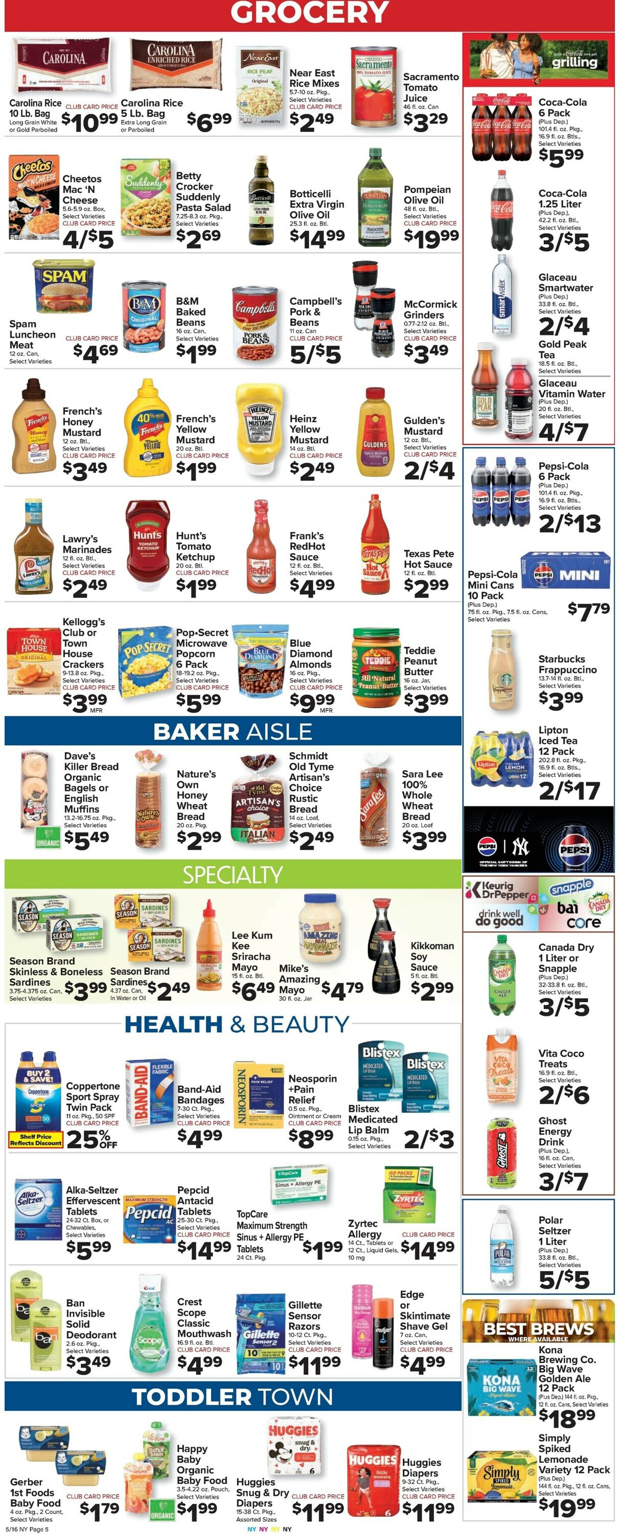 Catalogue Foodtown from 05/16/2025
