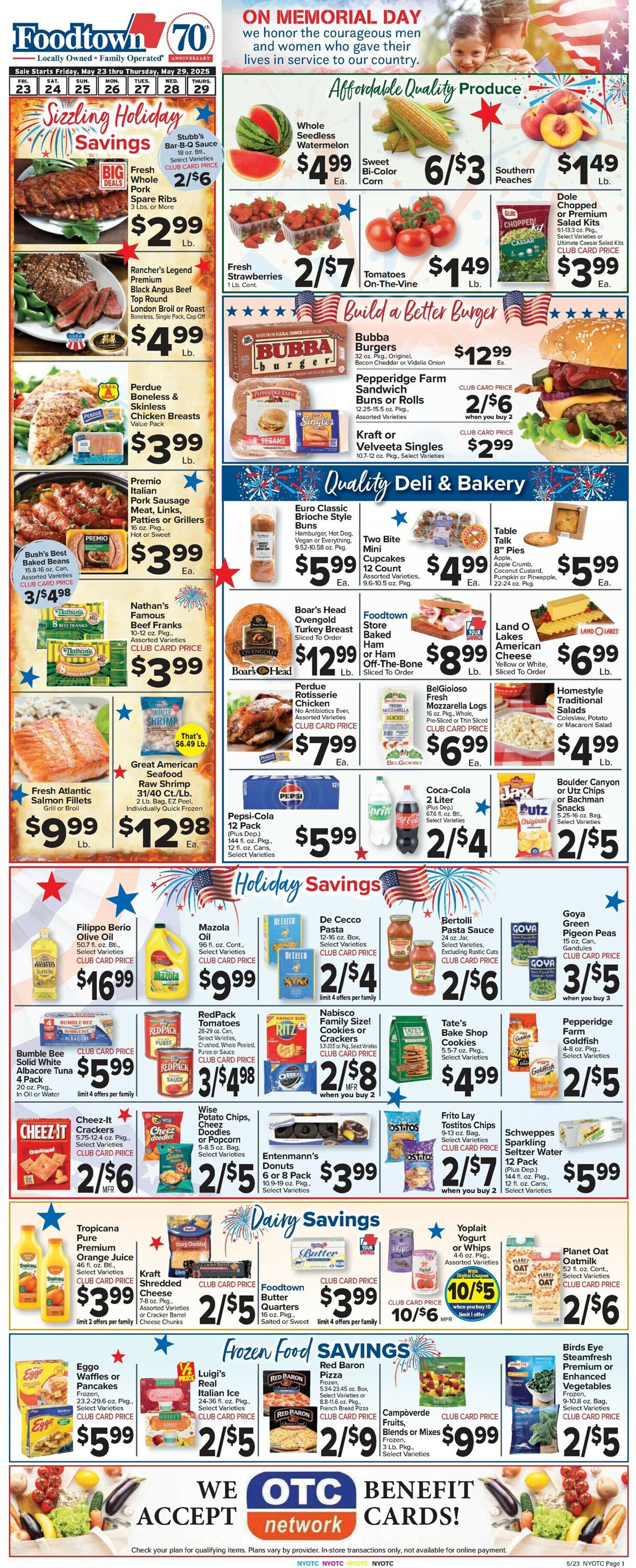 Catalogue Foodtown from 05/23/2025
