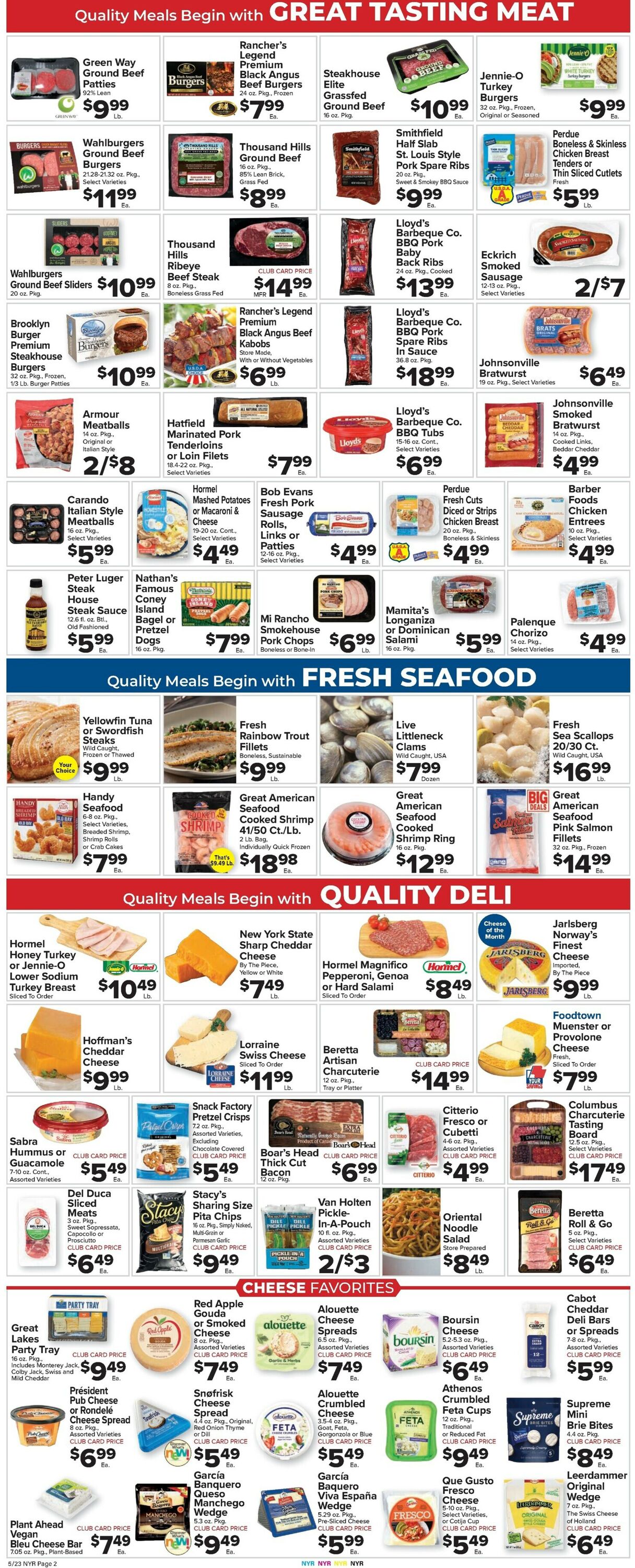 Catalogue Foodtown from 05/23/2025