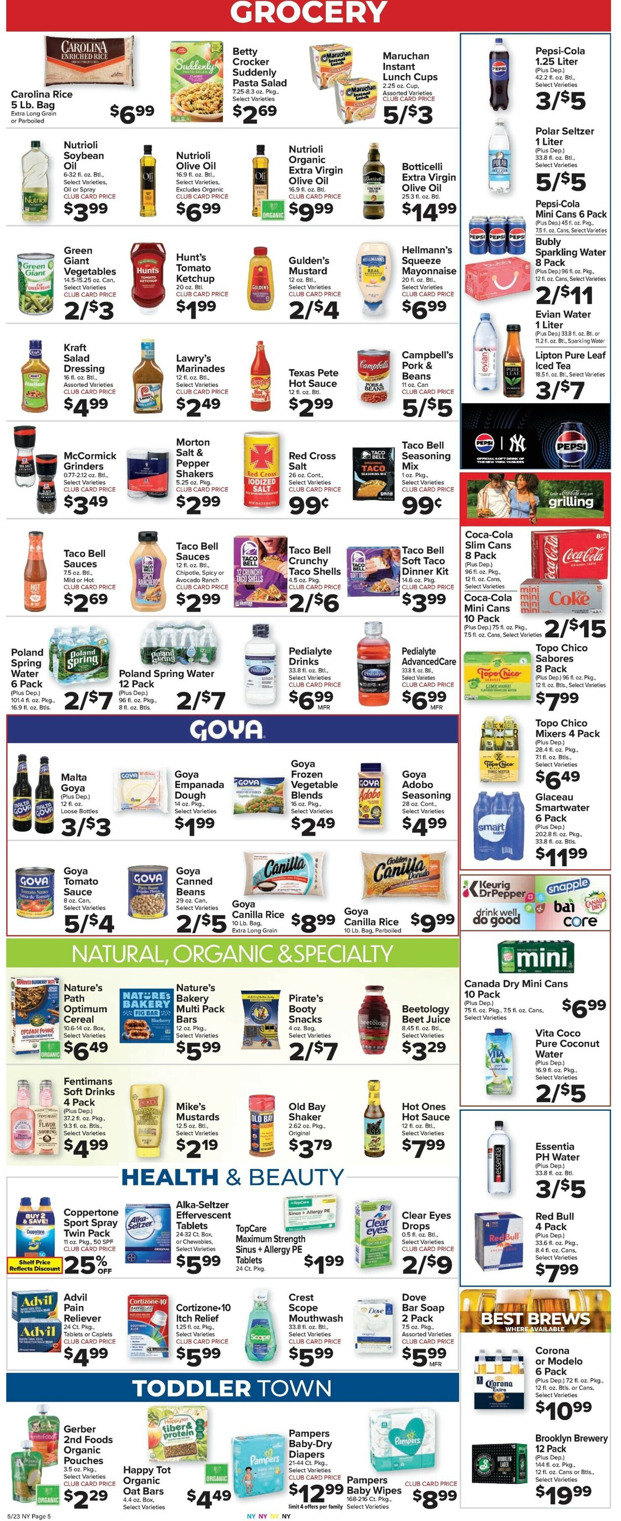 Catalogue Foodtown from 05/23/2025