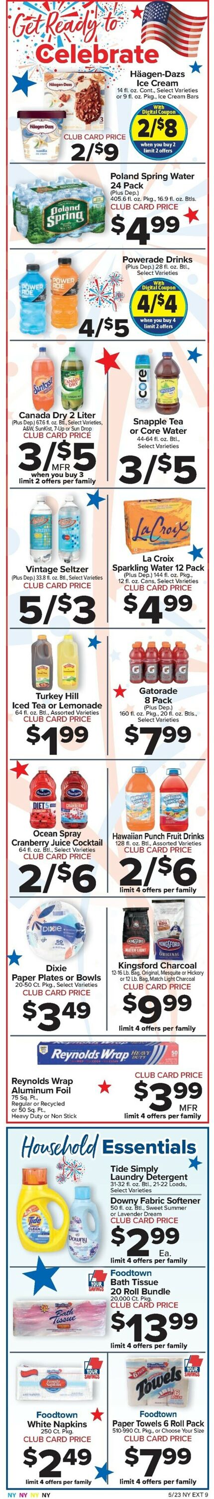 Catalogue Foodtown from 05/23/2025