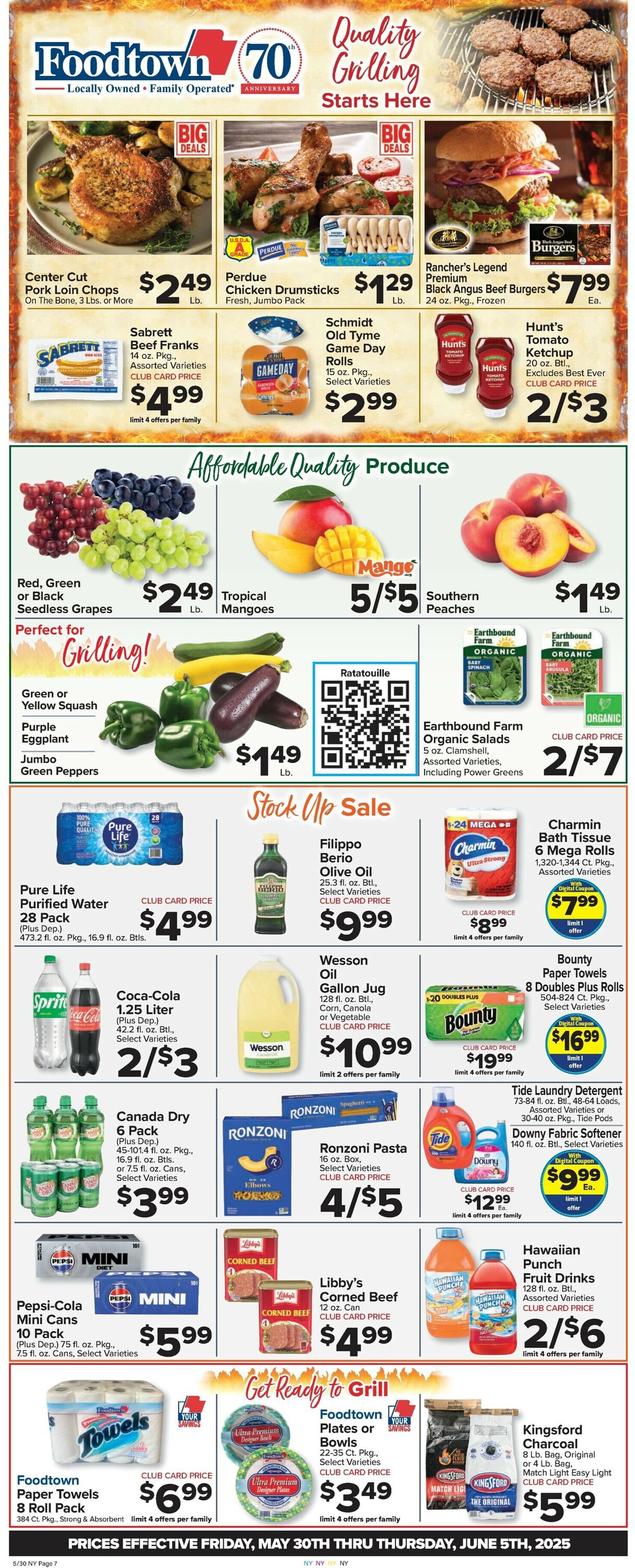 Catalogue Foodtown from 05/30/2025