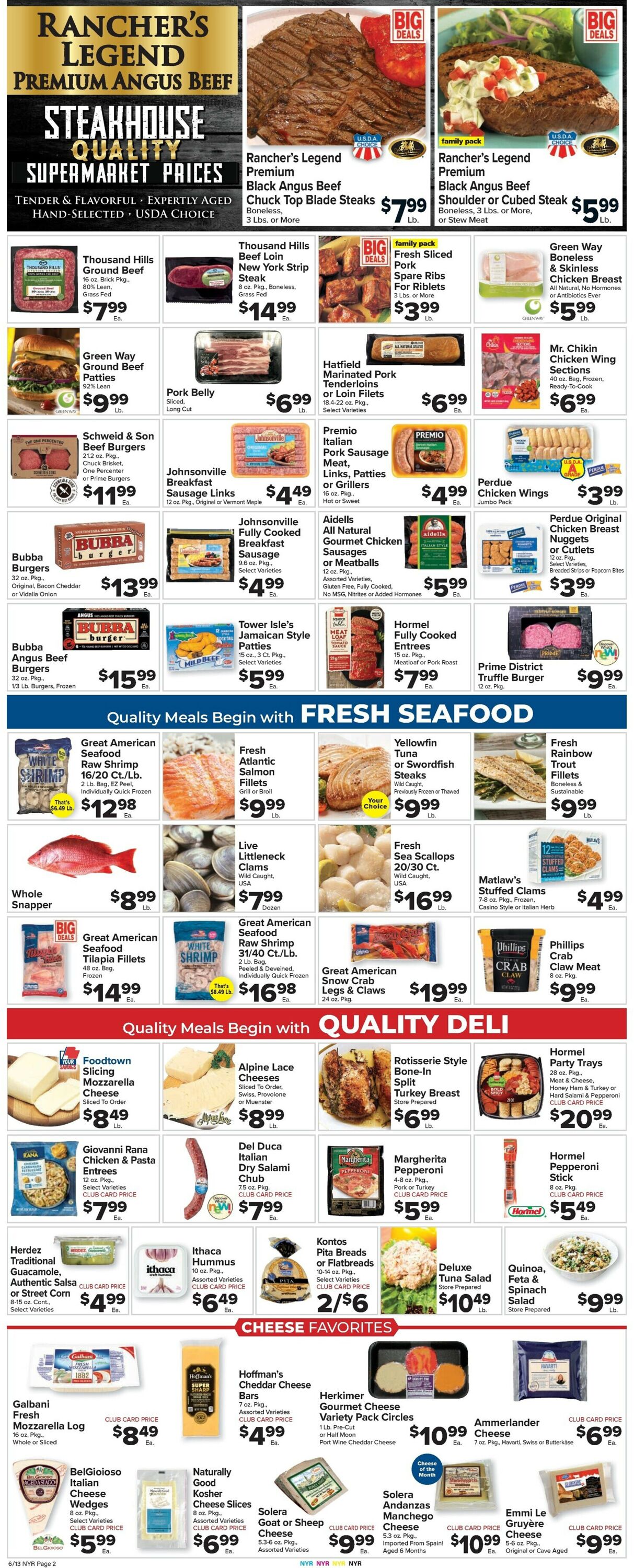 Catalogue Foodtown from 06/13/2025