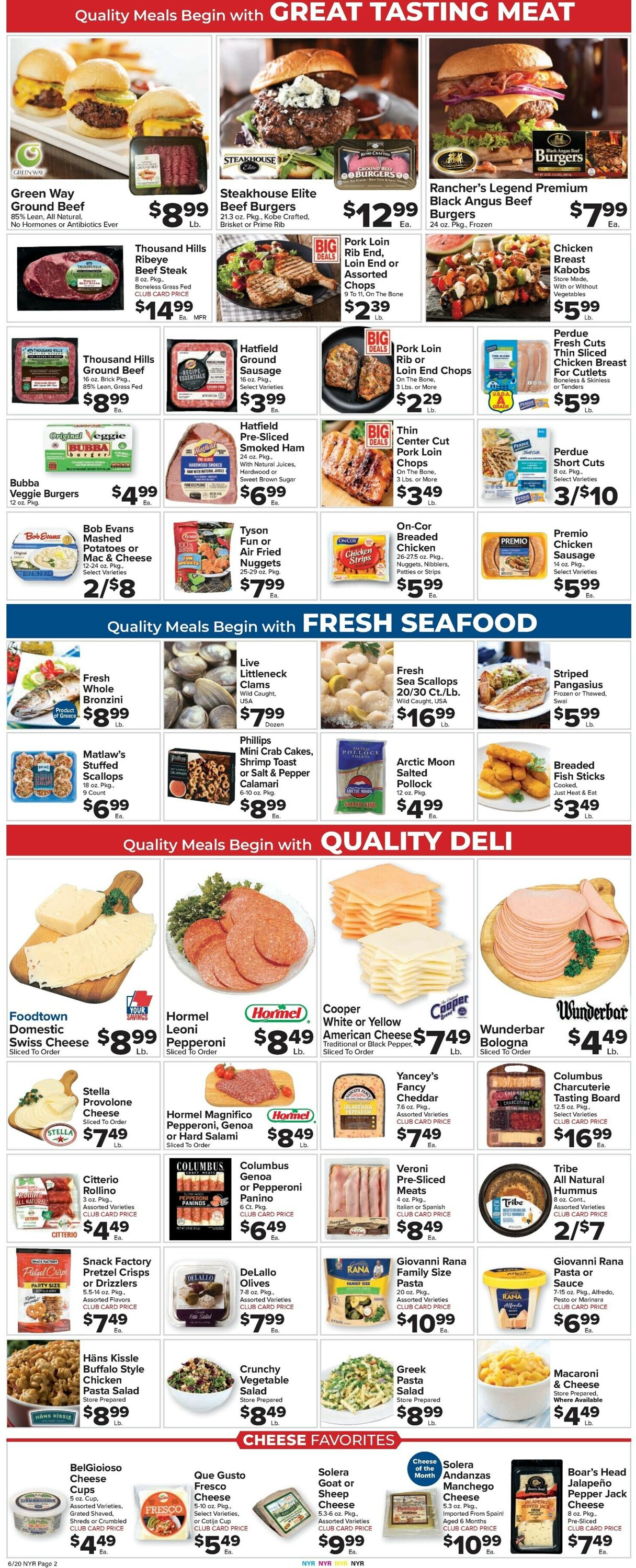 Catalogue Foodtown from 06/20/2025