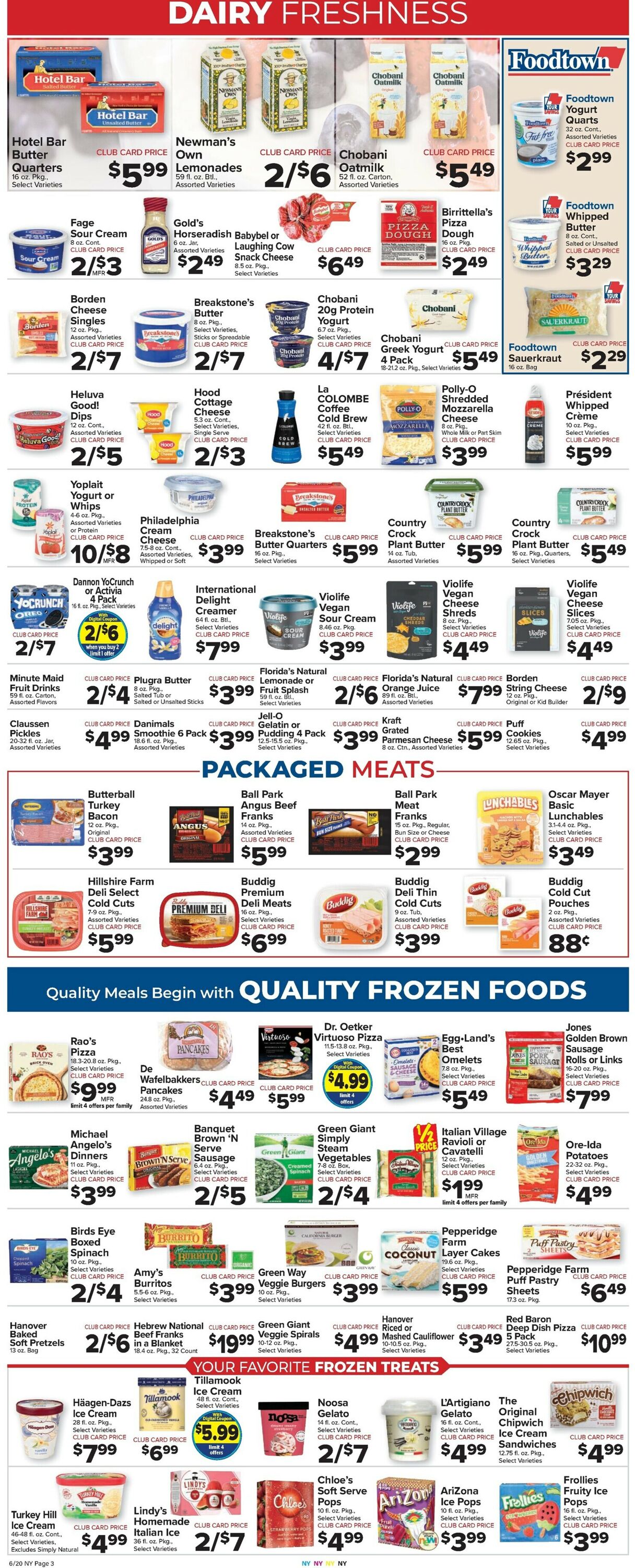 Catalogue Foodtown from 06/20/2025