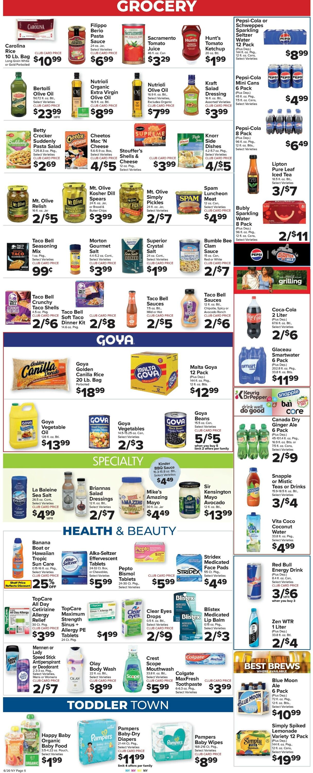 Catalogue Foodtown from 06/20/2025