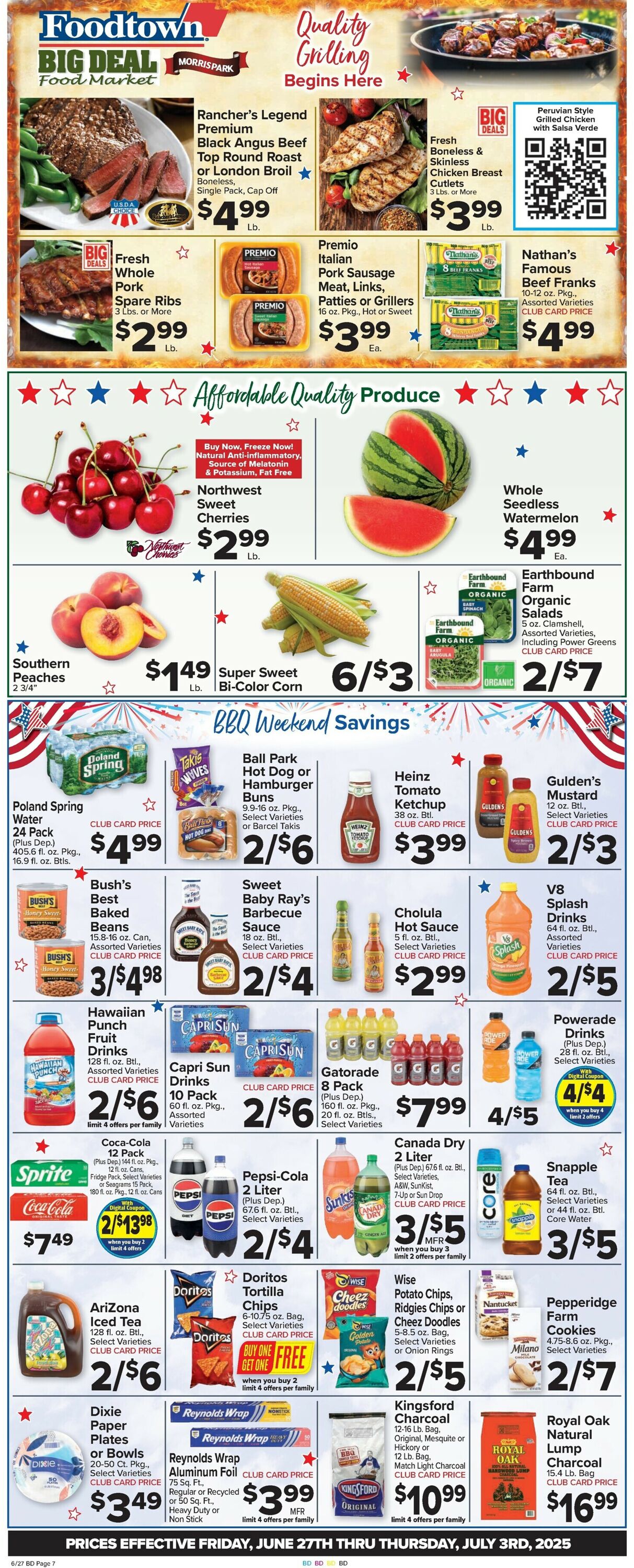 Catalogue Foodtown from 06/27/2025
