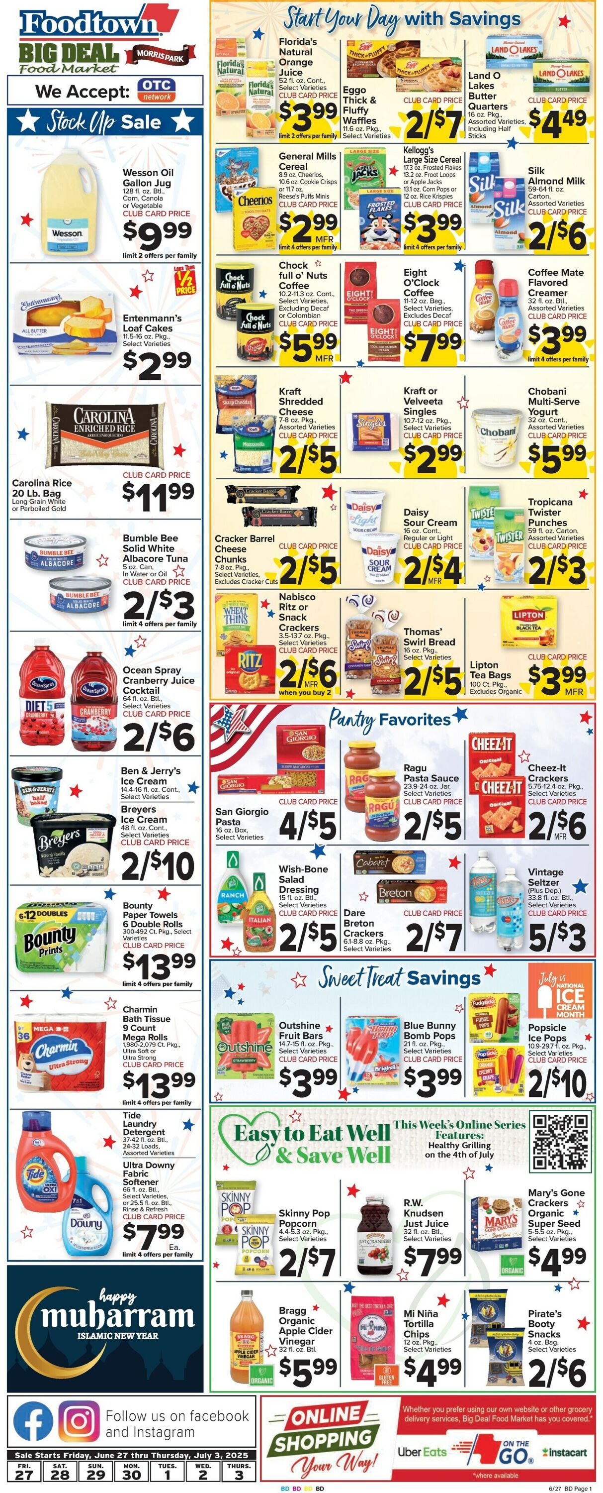 Catalogue Foodtown from 06/27/2025