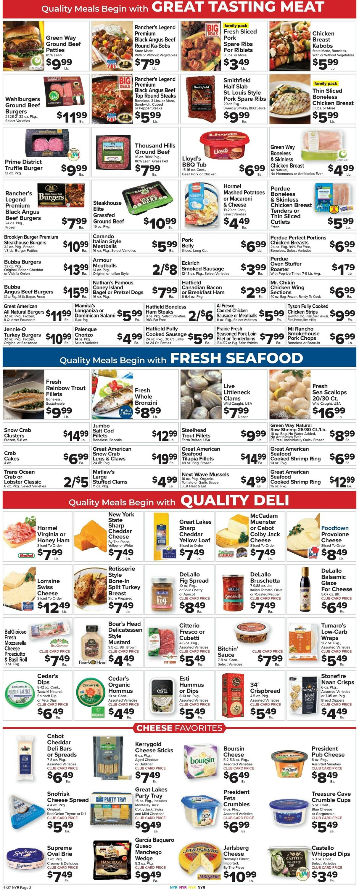 Catalogue Foodtown from 06/27/2025