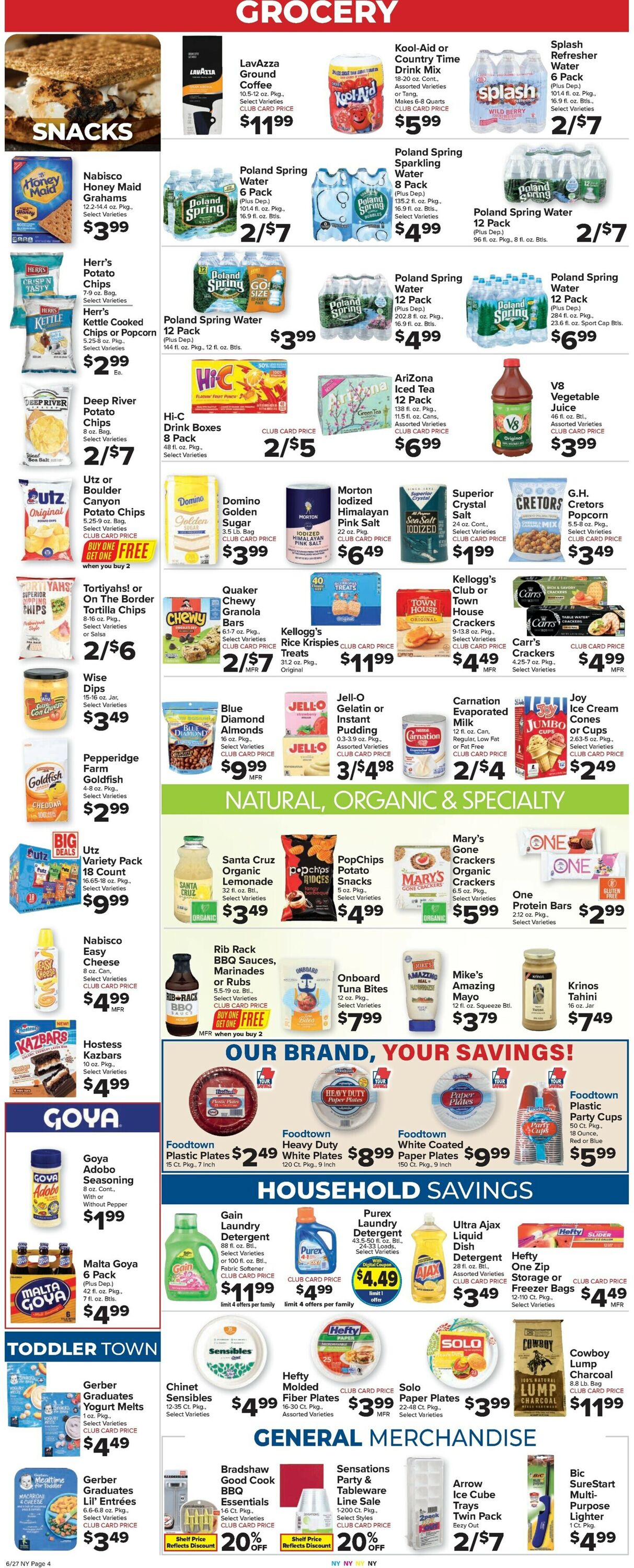 Catalogue Foodtown from 06/27/2025