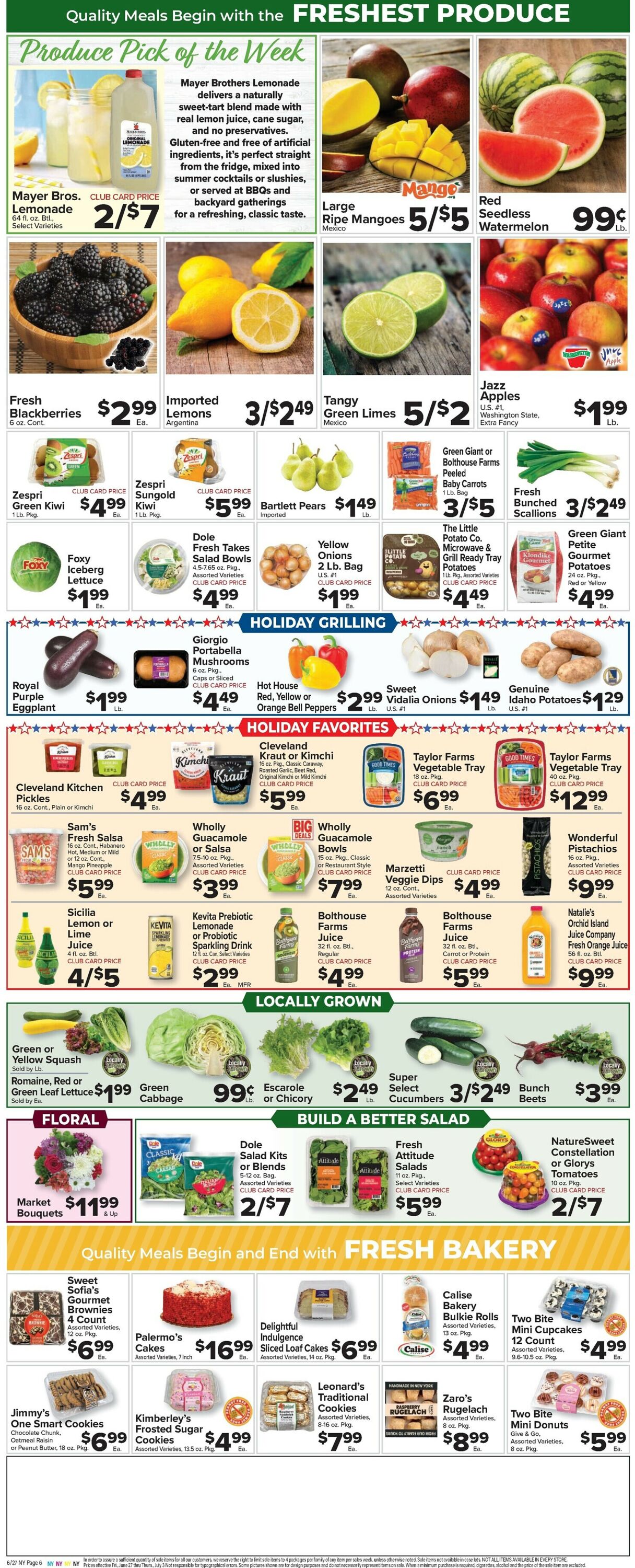 Catalogue Foodtown from 06/27/2025