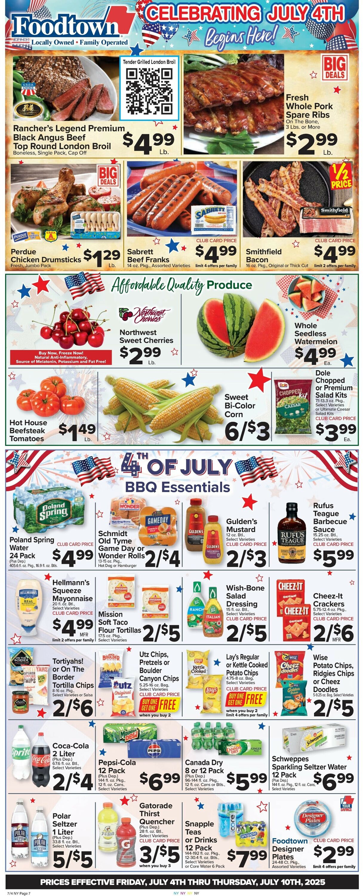 Catalogue Foodtown from 07/04/2025