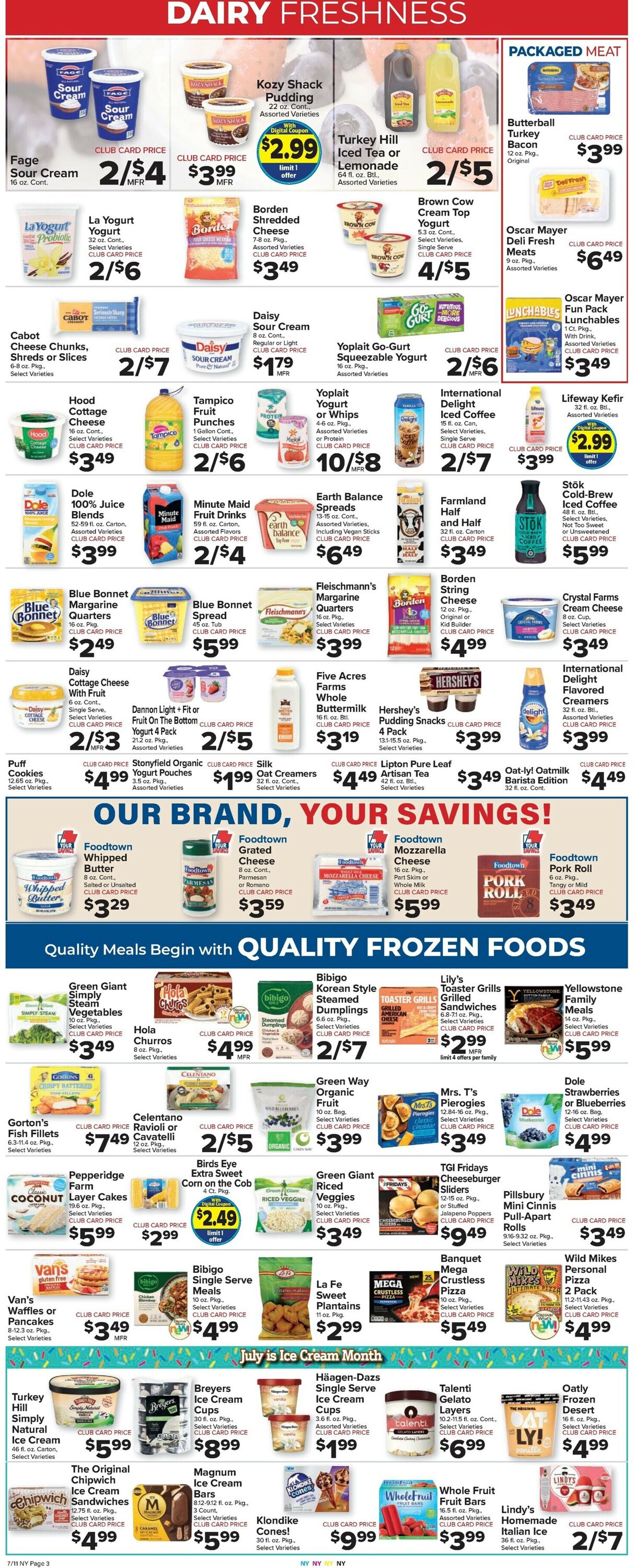 Catalogue Foodtown from 07/11/2025