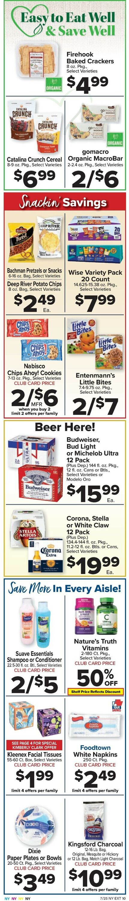 Catalogue Foodtown from 07/25/2025